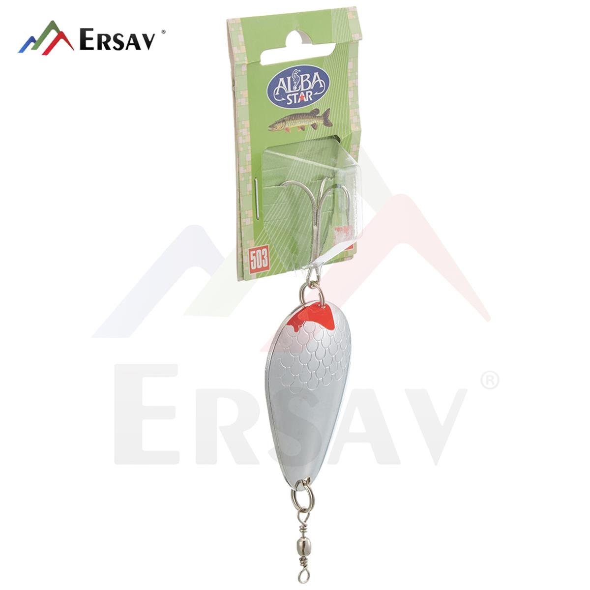 503 AlbaStar Desenli Turna Kaşık No:1