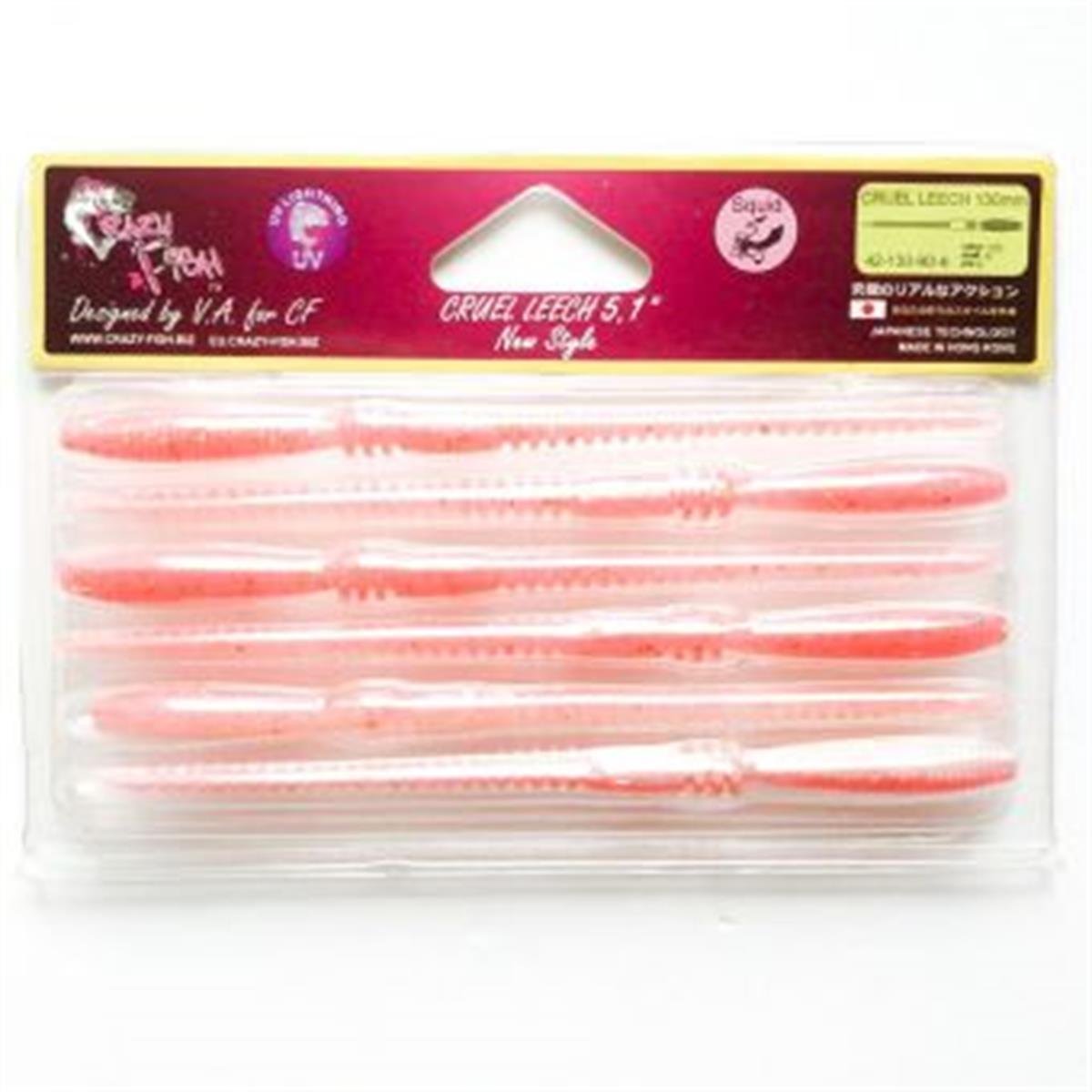 Crazy Fish Cruel Leech 5.1 130 mm Silikon Yem C:9D