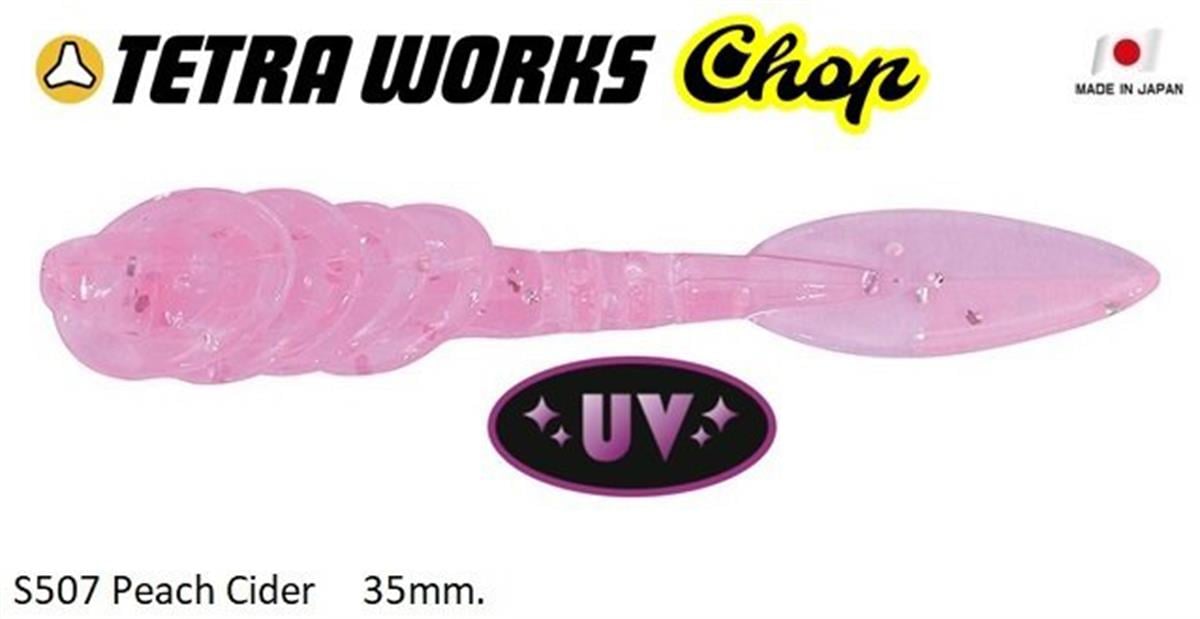 Duo Tetra Works Chop 35 mm Silikon Yem S507 Peach Cider