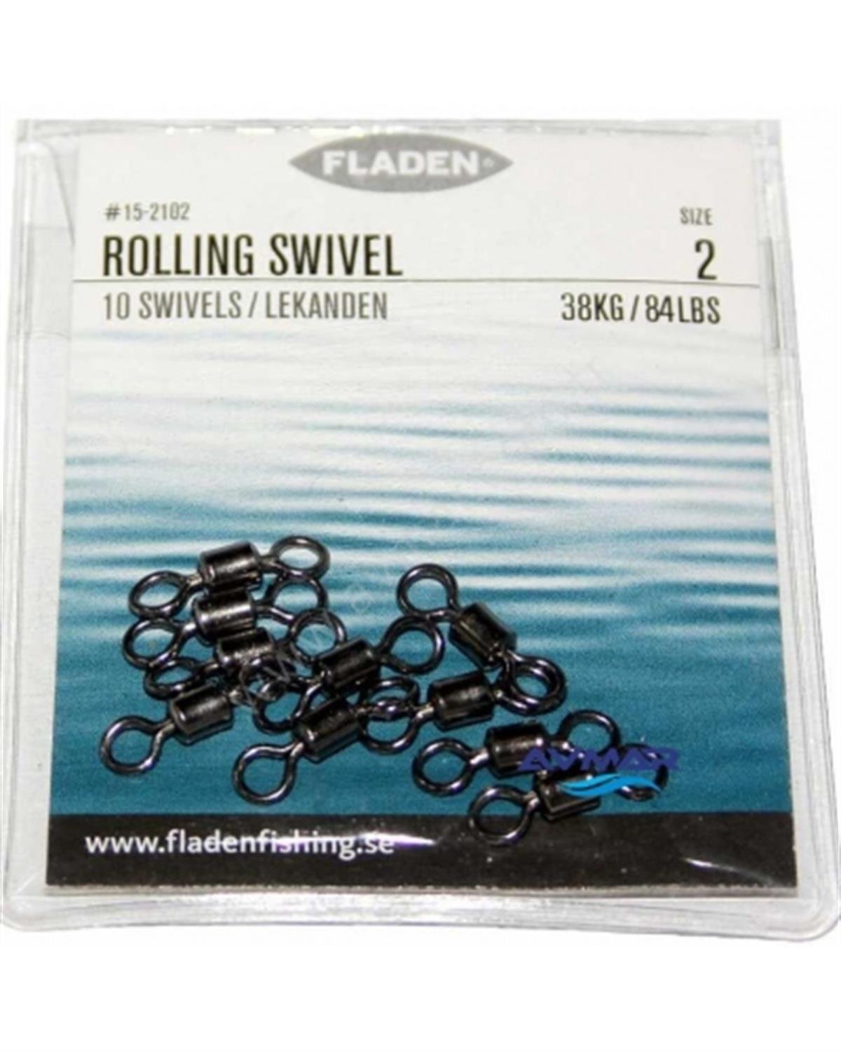 Fladen Rolling Swivel İkili Fırdöndü 15-2110 No:1/0