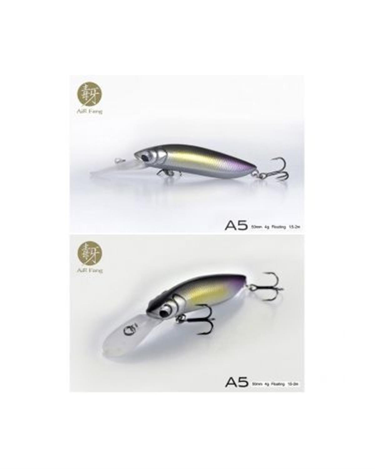 Lurefans Air Fang A5 Mini Jerkbait 50 mm 4 gr Floating Sahte Balık C:51