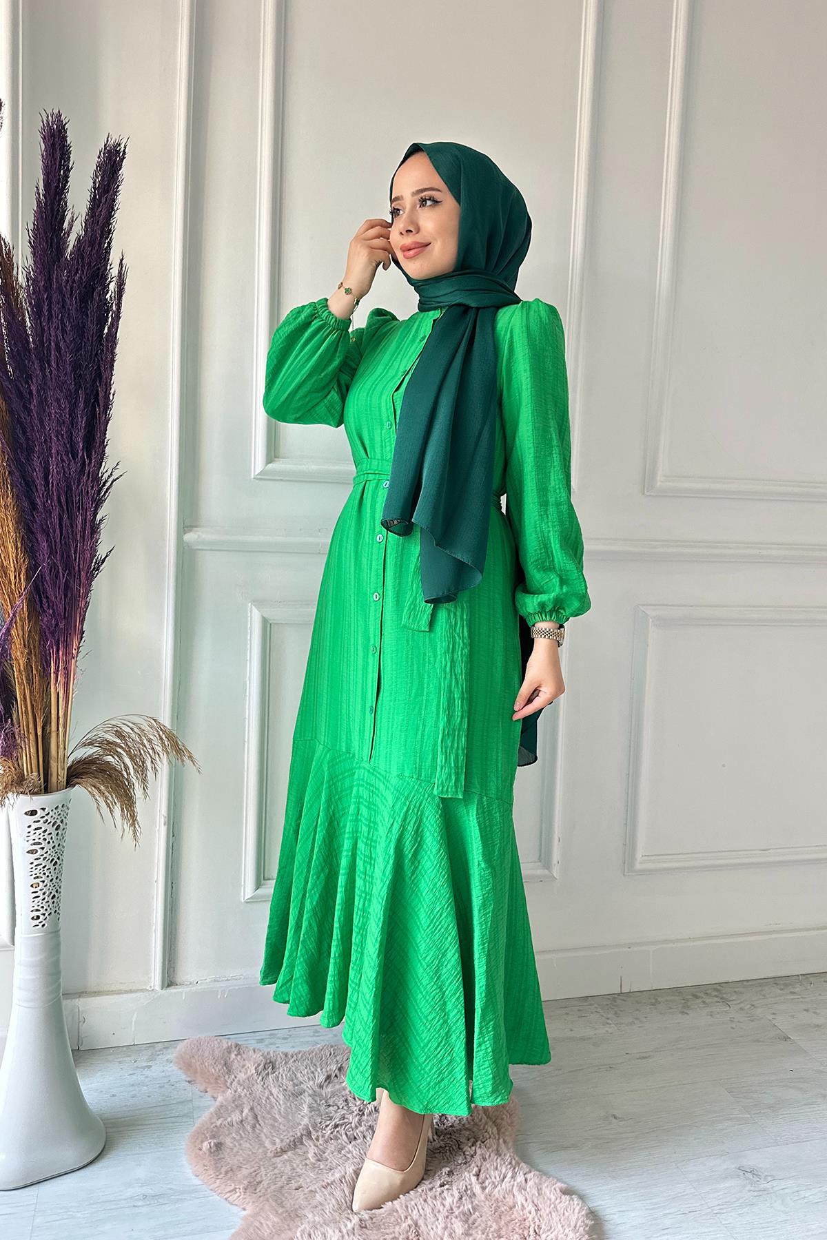 BERAY DĞML DÜZ KETEN ELB 9947 Yeşil