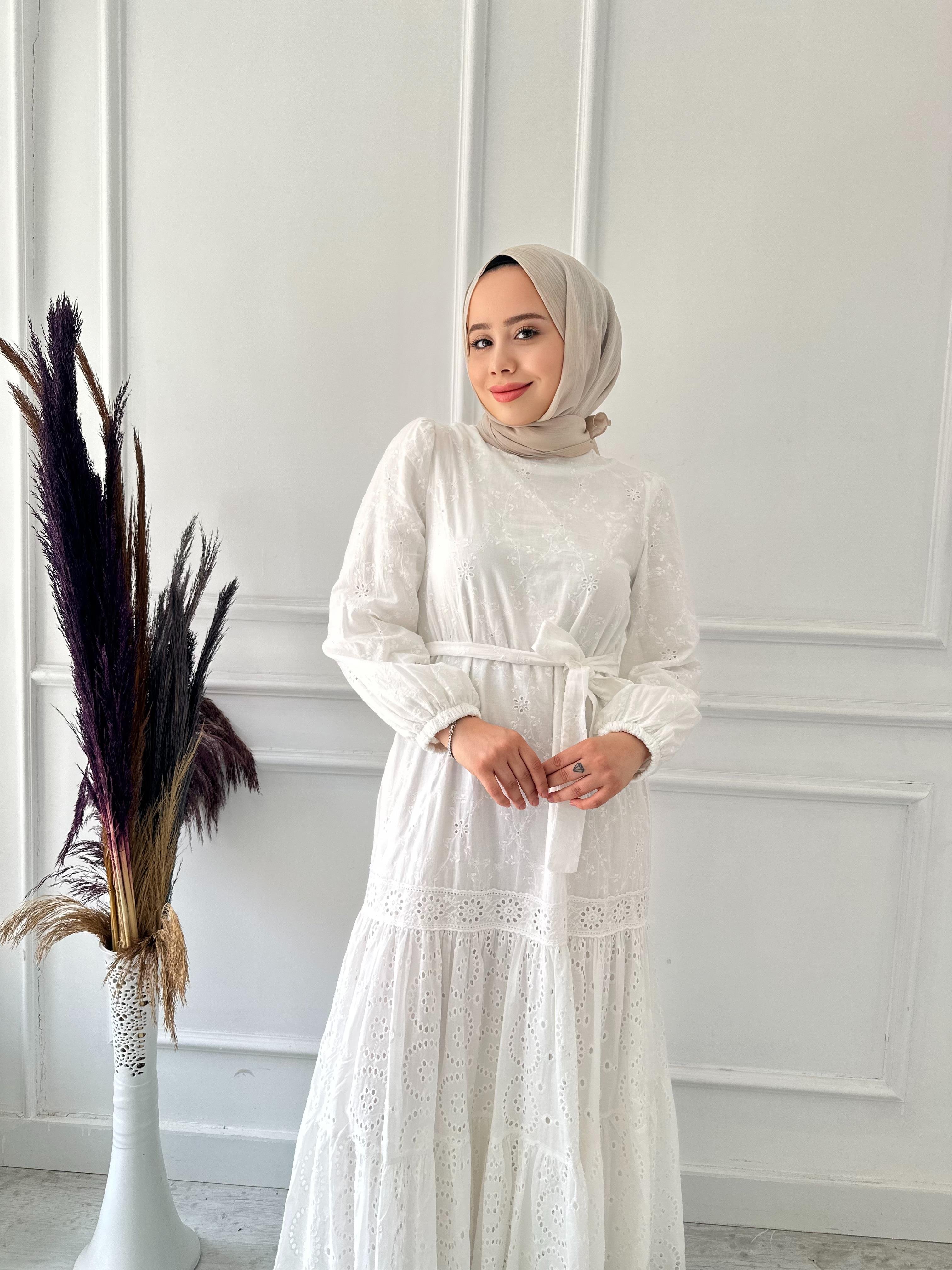 BERAY ÖRGÜ DSN KOL LASTİK ELB 9910 Ekru