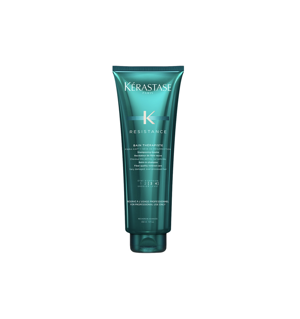 Aşırı Yıpranmış Saçlar için Onarıcı Şampuan 450 ml - Resistance Bain Therapiste 3-4 3474630712706