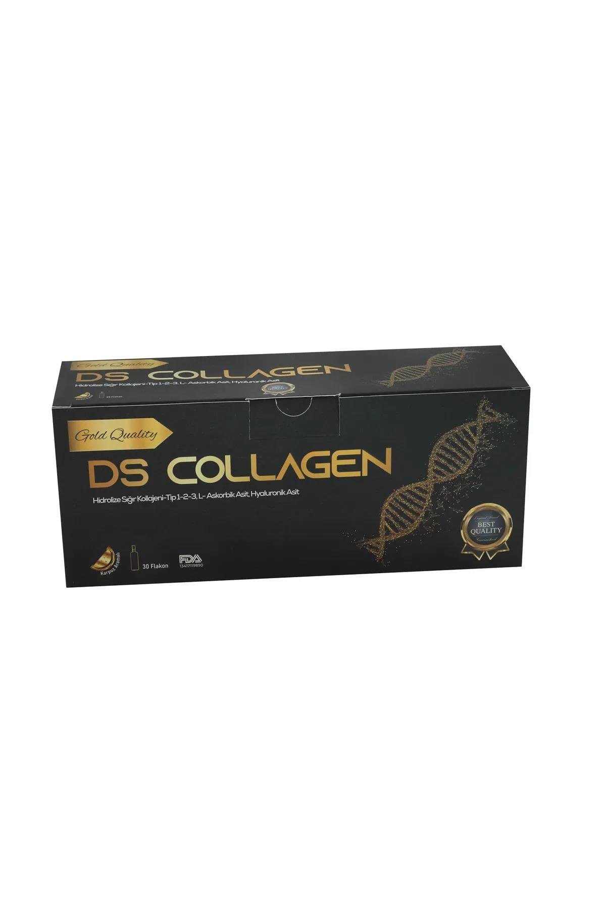 Pharmaser Ds Collagen Gold Quality Tip 1 Tip 2 Tip 3 Kolajen Hyaluronik Asit Ve Zengin Içerik Içeren 30 Flakon DSCOLLAGEN 8683735222040