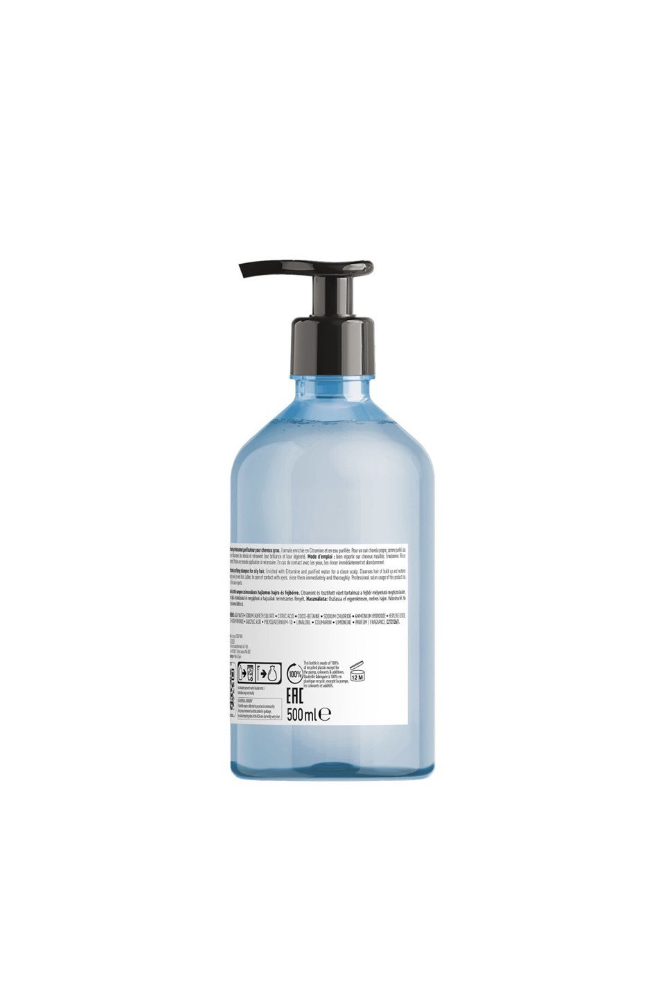 Serie Expert Pure Resource Yağlı Saçlar Için Arındırıcı Şampuan 500 Ml