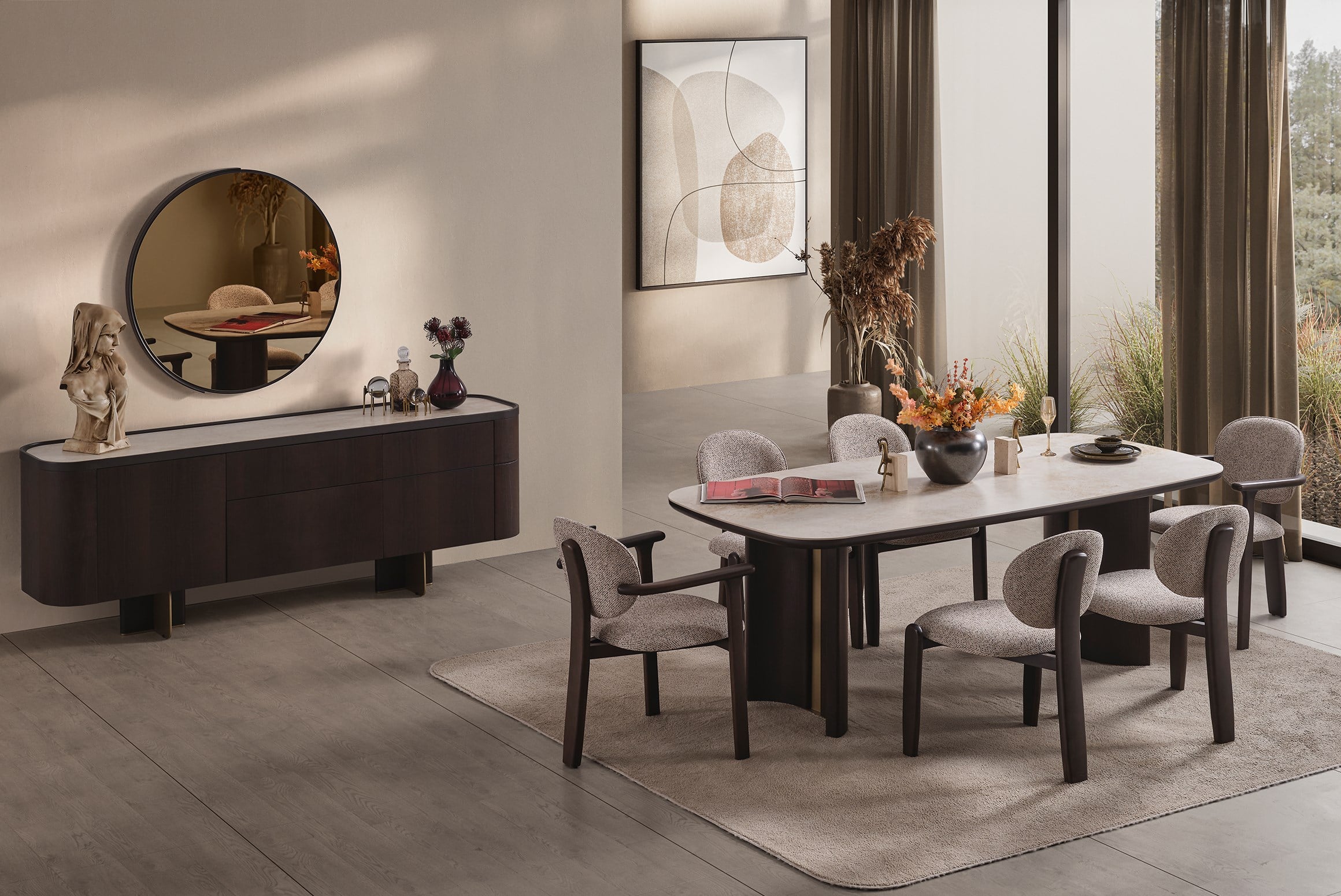 Modern Yemek Odası TakımlarıBeltaro Yemek Odası Takımı