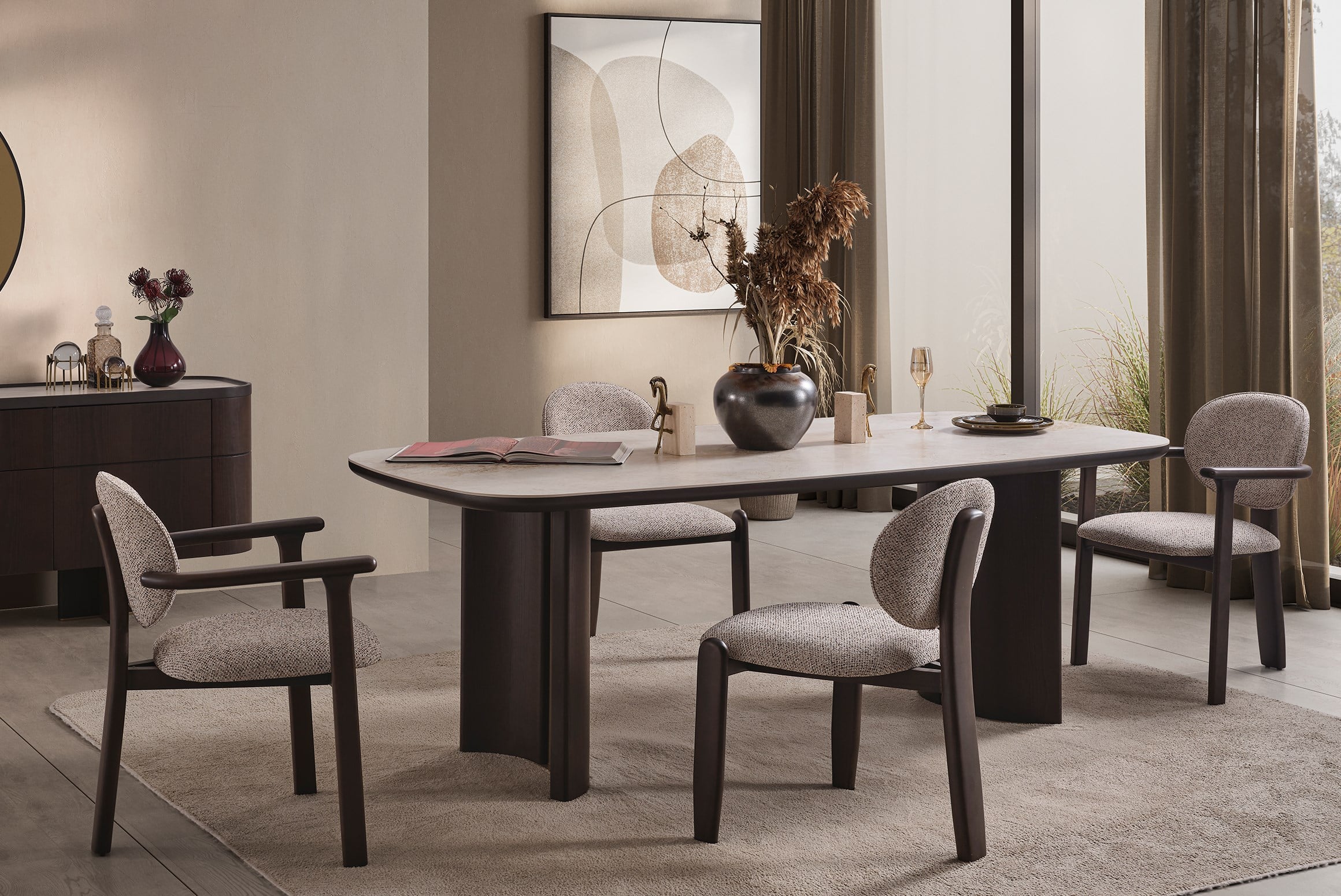 Modern Yemek Odası TakımlarıBeltaro Yemek Odası Takımı