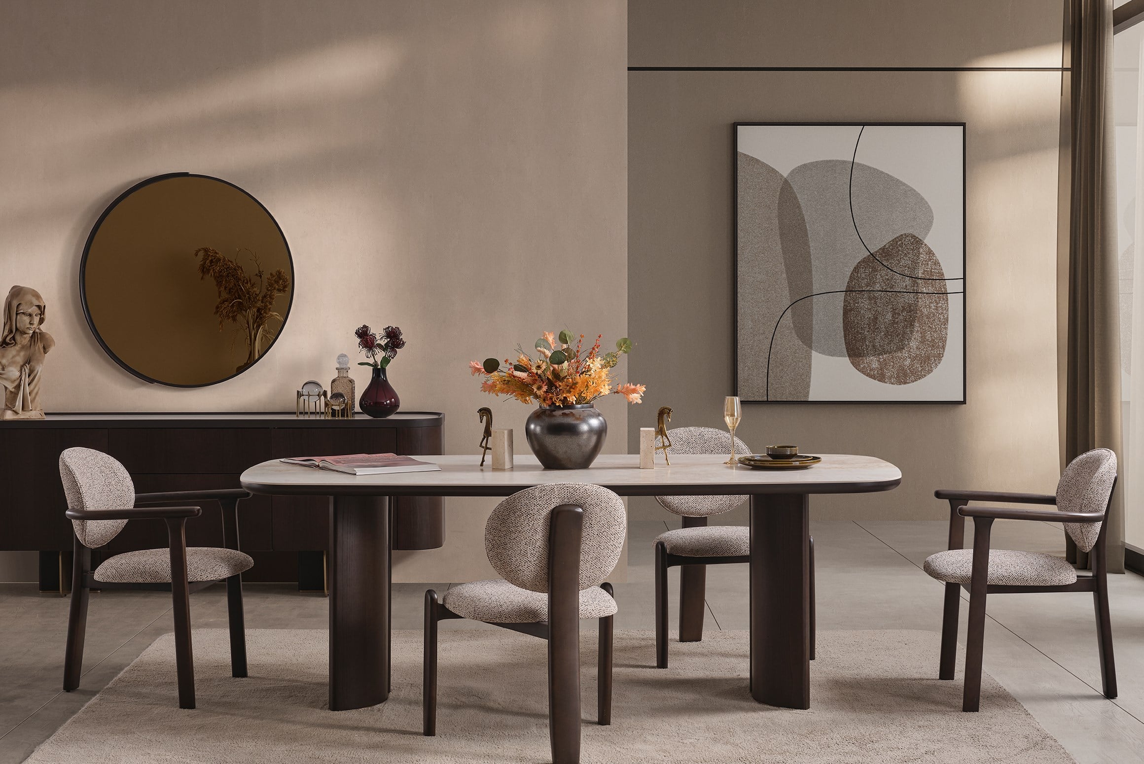 Modern Yemek Odası TakımlarıBeltaro Yemek Odası Takımı