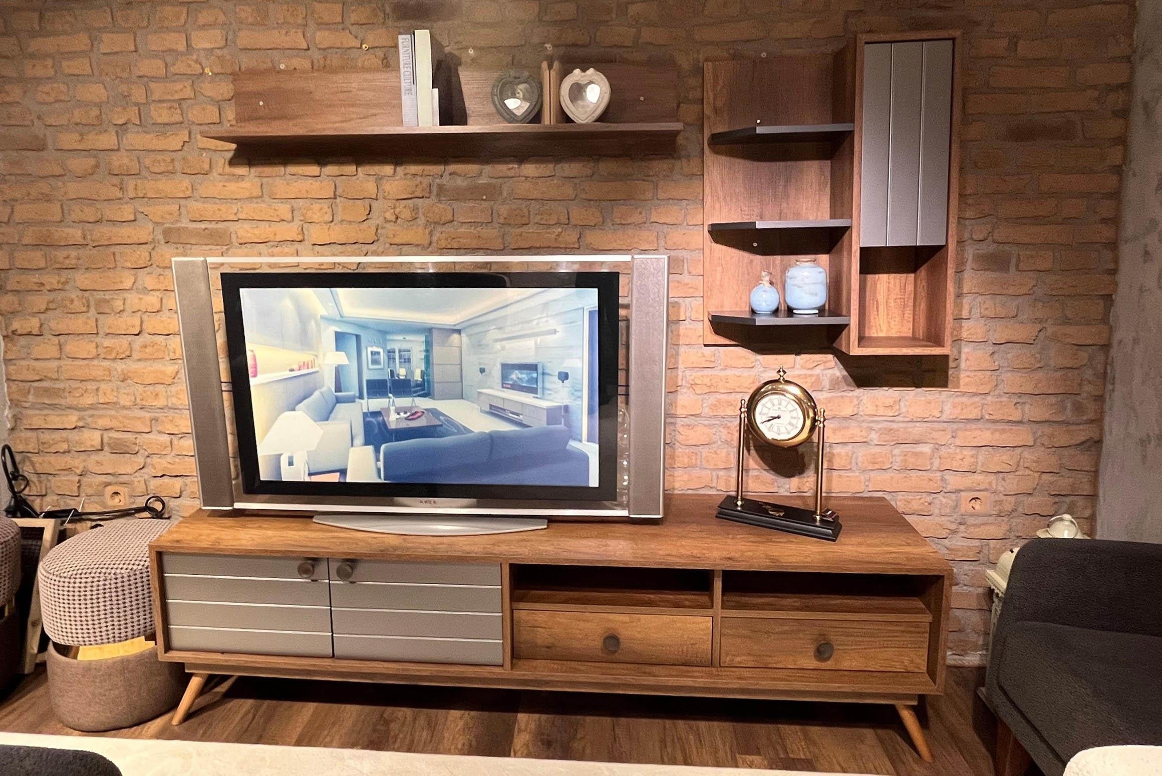 OUTLETBergama Tv Ünitesi Takımı-Outlet