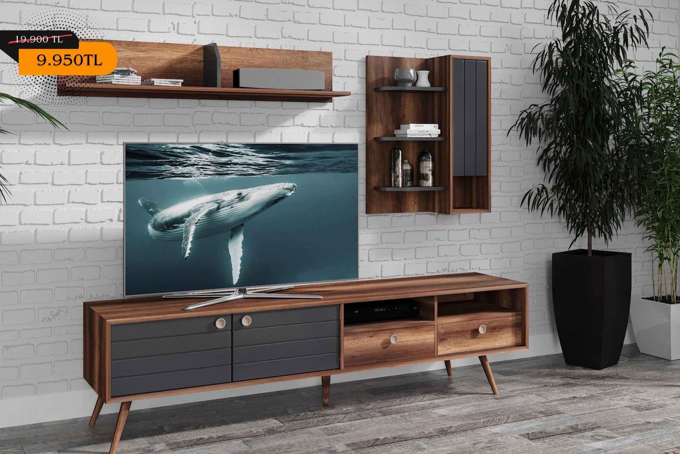 OUTLETBergama Tv Ünitesi Takımı-Outlet