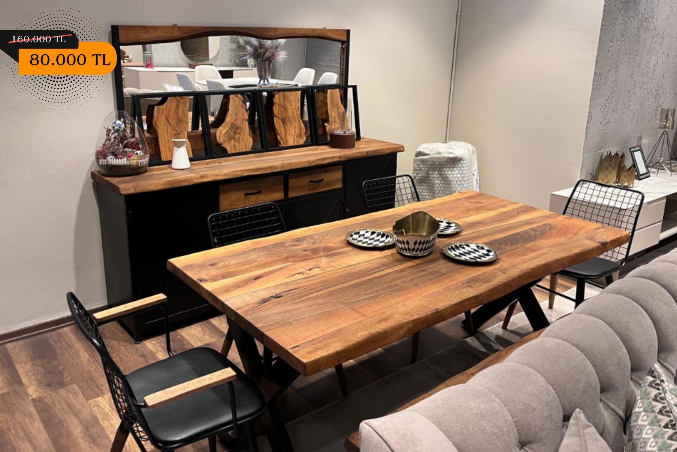 OUTLETCantona Yemek Odası Takımı-Outlet