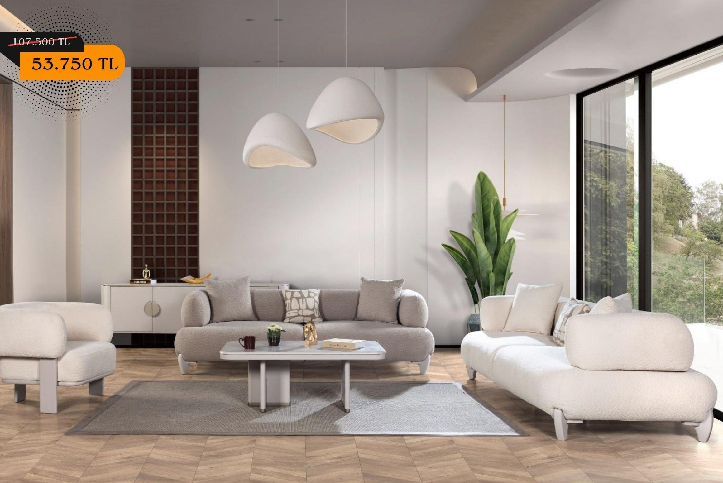 OUTLETDabney Koltuk Takımı-Outlet