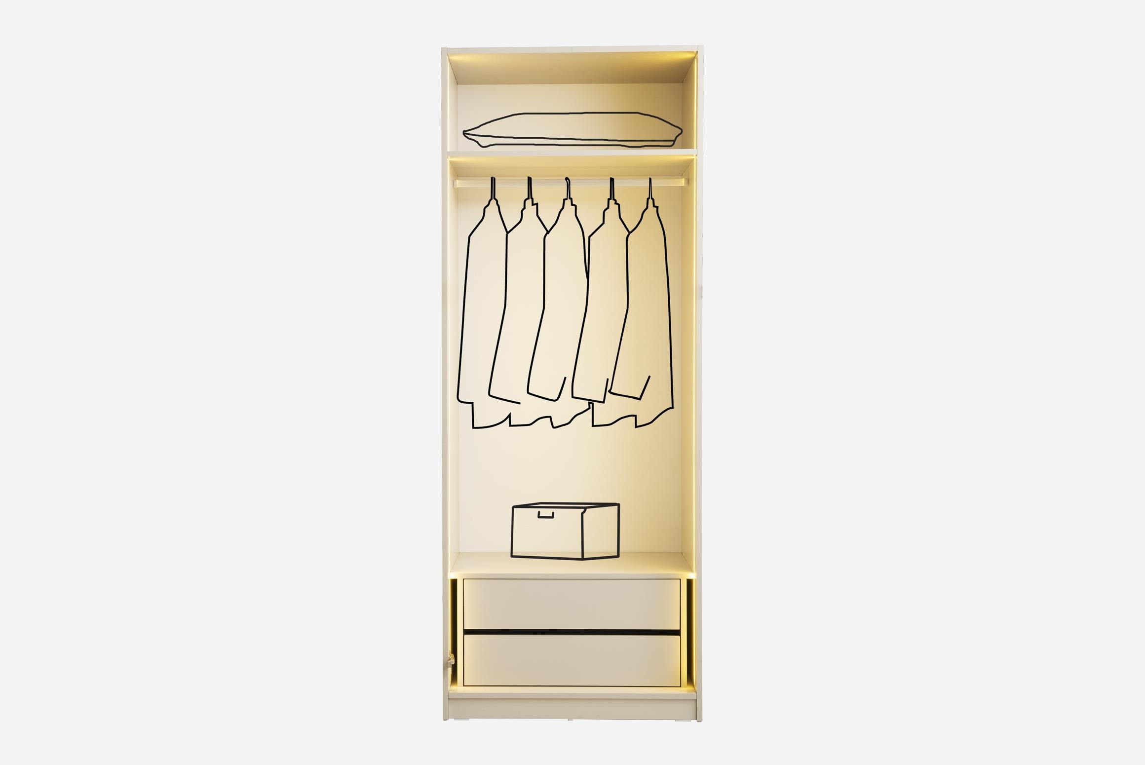 DolaplarDafne Dolap-85cm