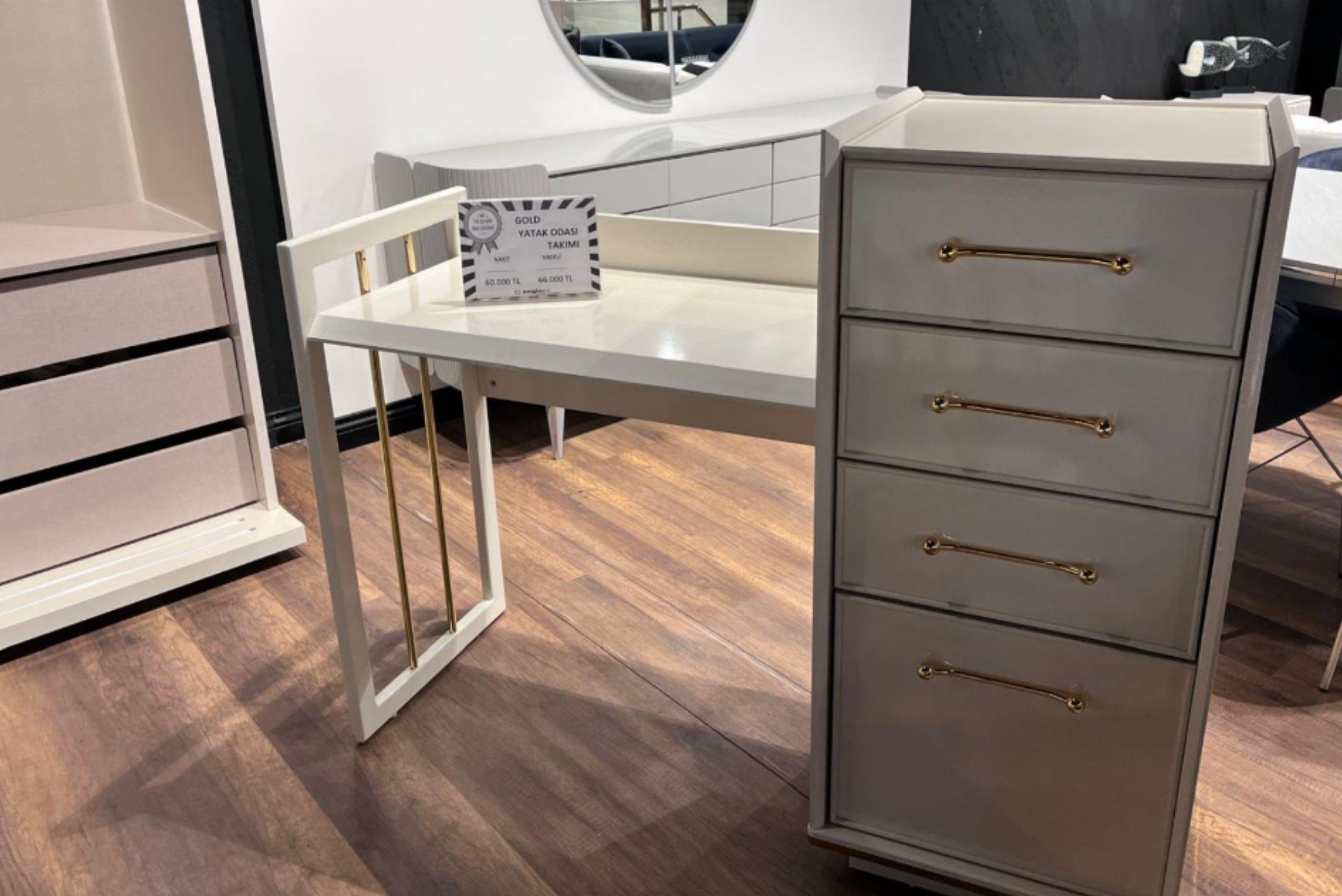 OUTLETGold Yatak Odası Takımı-Outlet