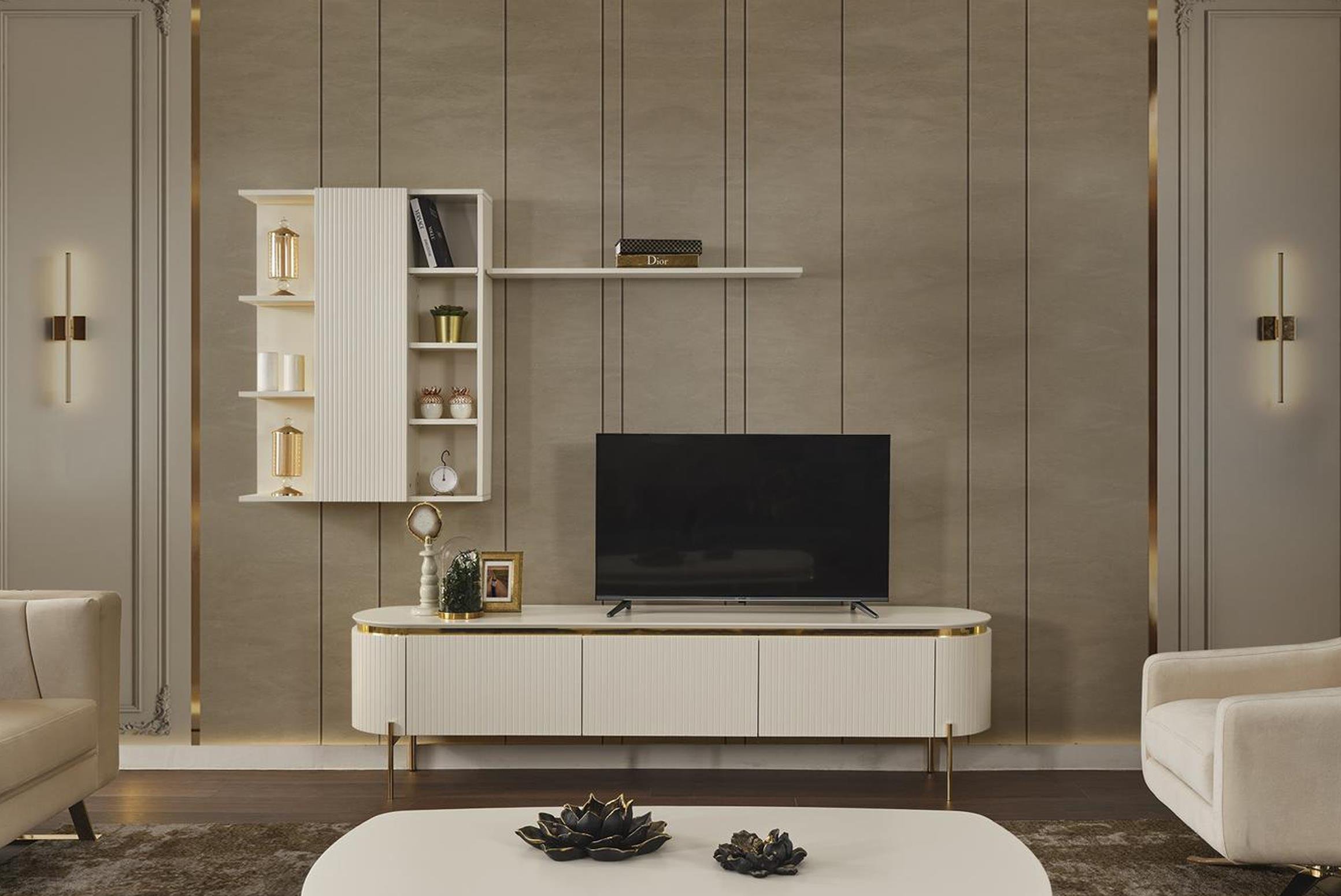 Luxury Alpos Tv Ünitesi Takımı