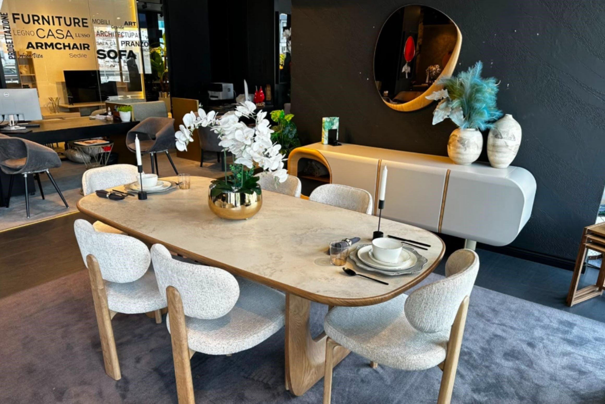 OUTLETLuzon Yemek Odası Takımı-Outlet
