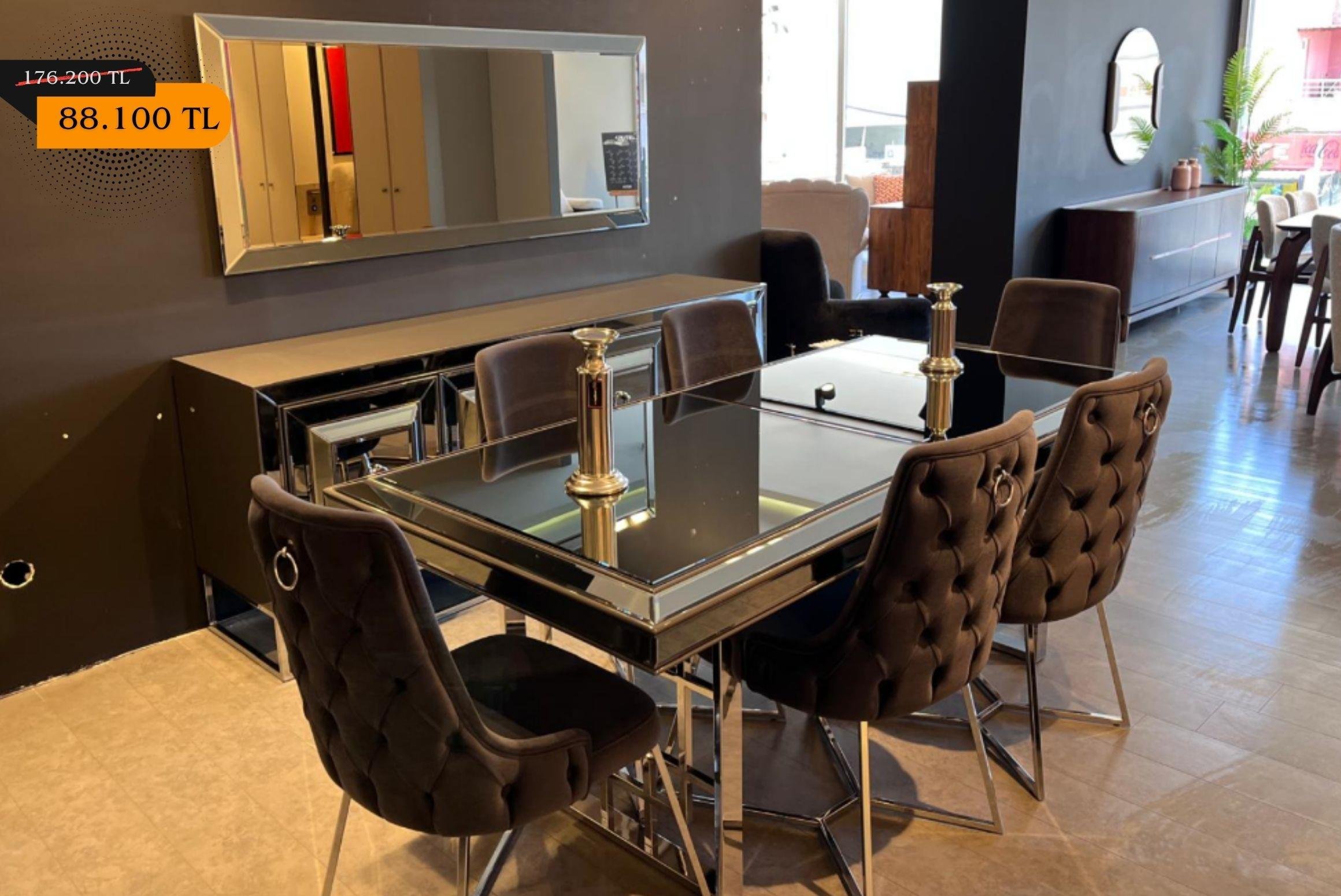 OUTLETMahfer Yemek Odası Takımı-Outlet