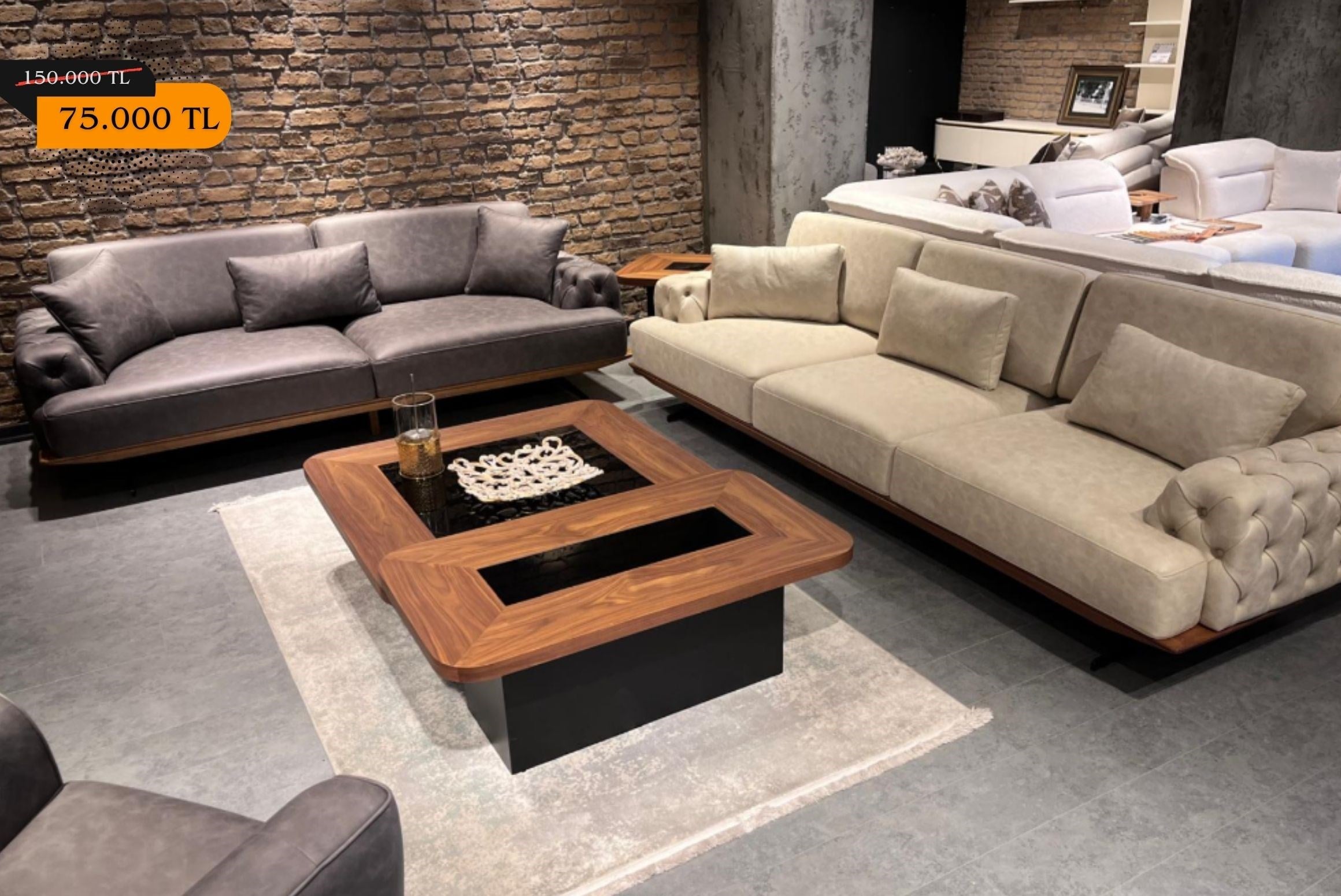 OUTLETMarin Lüx Koltuk Takımı V1 -Outlet