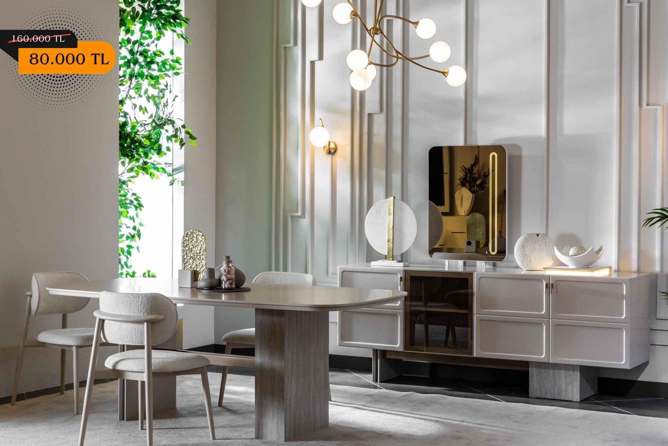OUTLETMinago Yemek Odası Takımı-Outlet