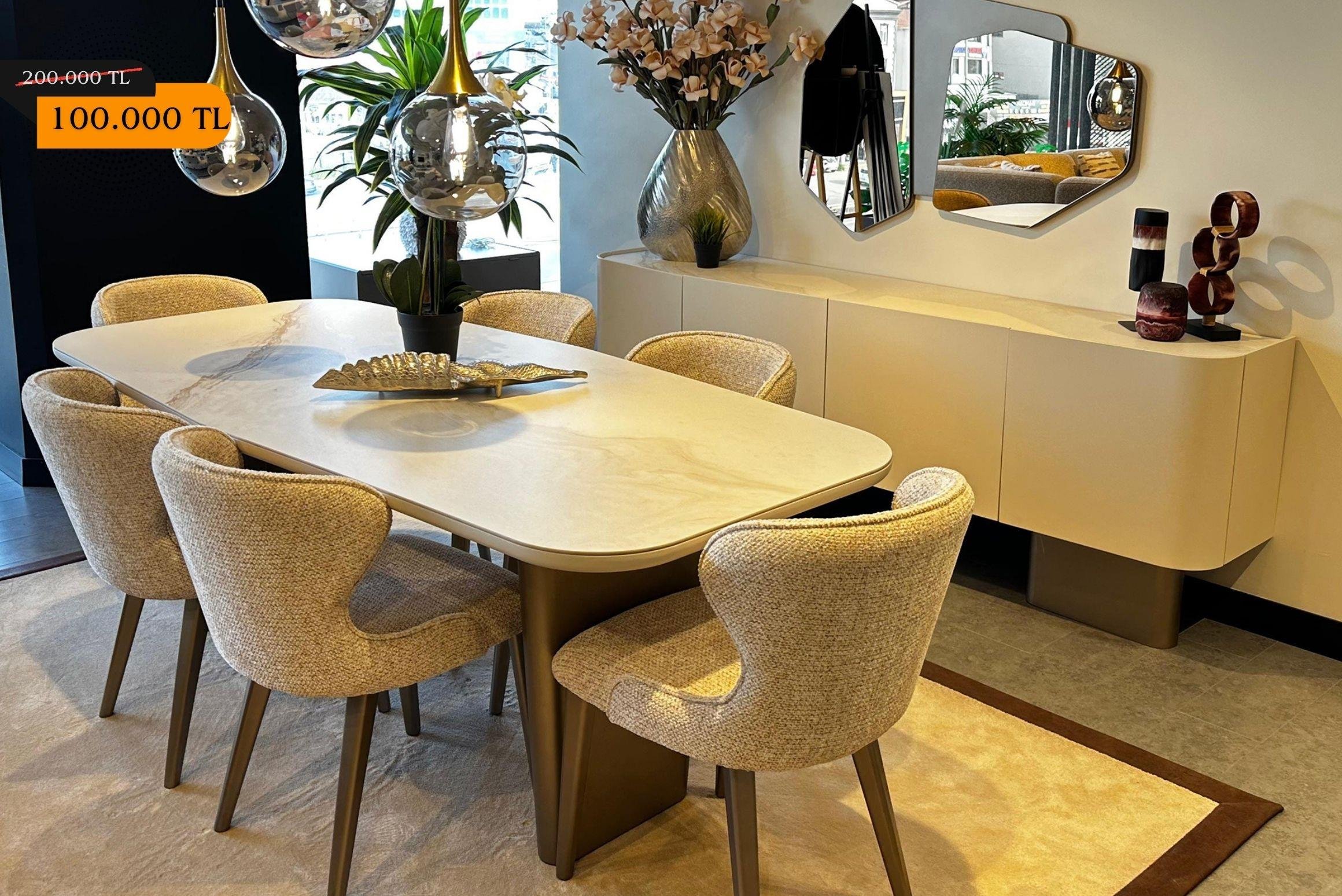 OUTLETMondelli Yemek Odası Takımı-Outlet