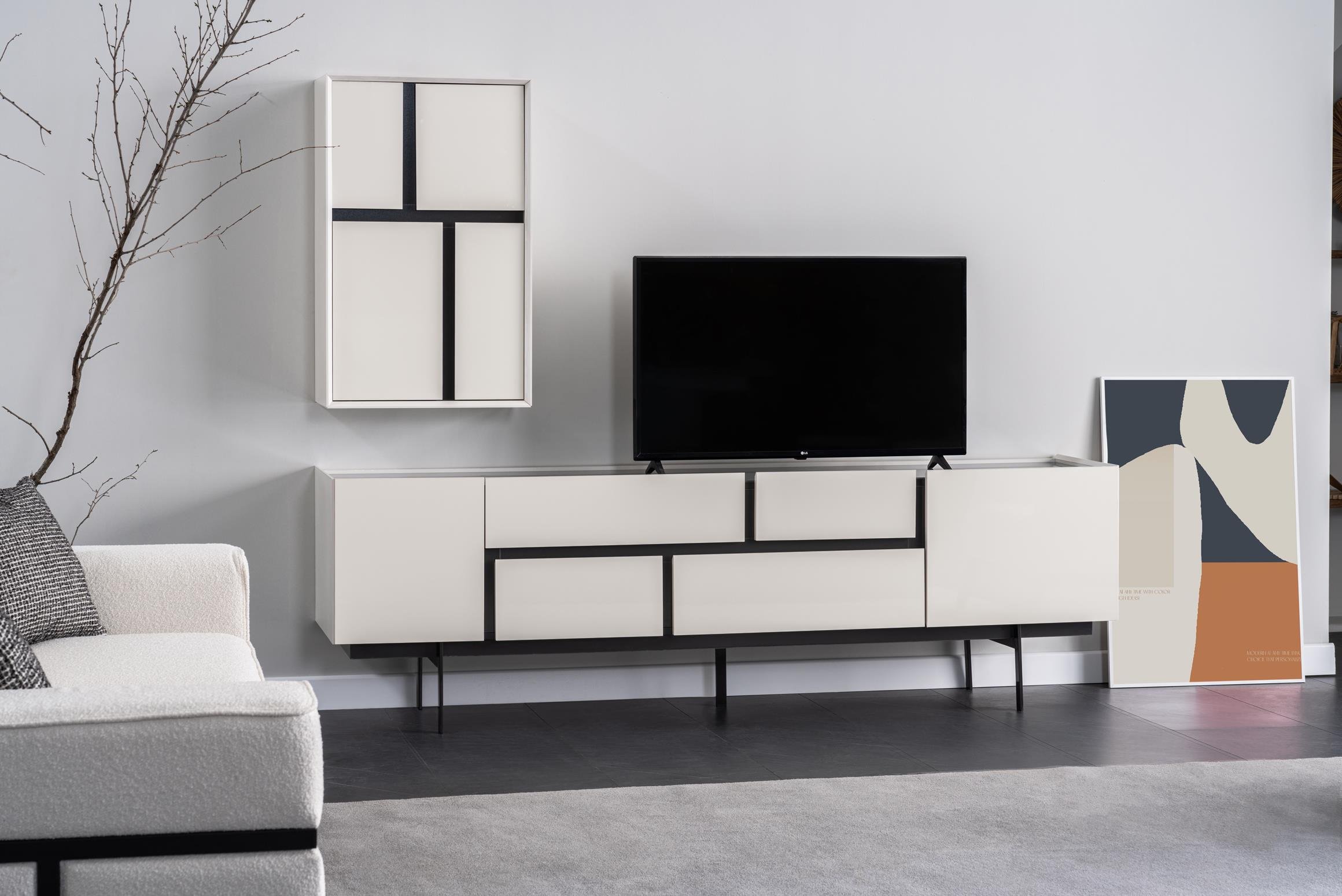 Modern Tv Ünitesi TakımlarıOba Tv Ünitesi Takımı