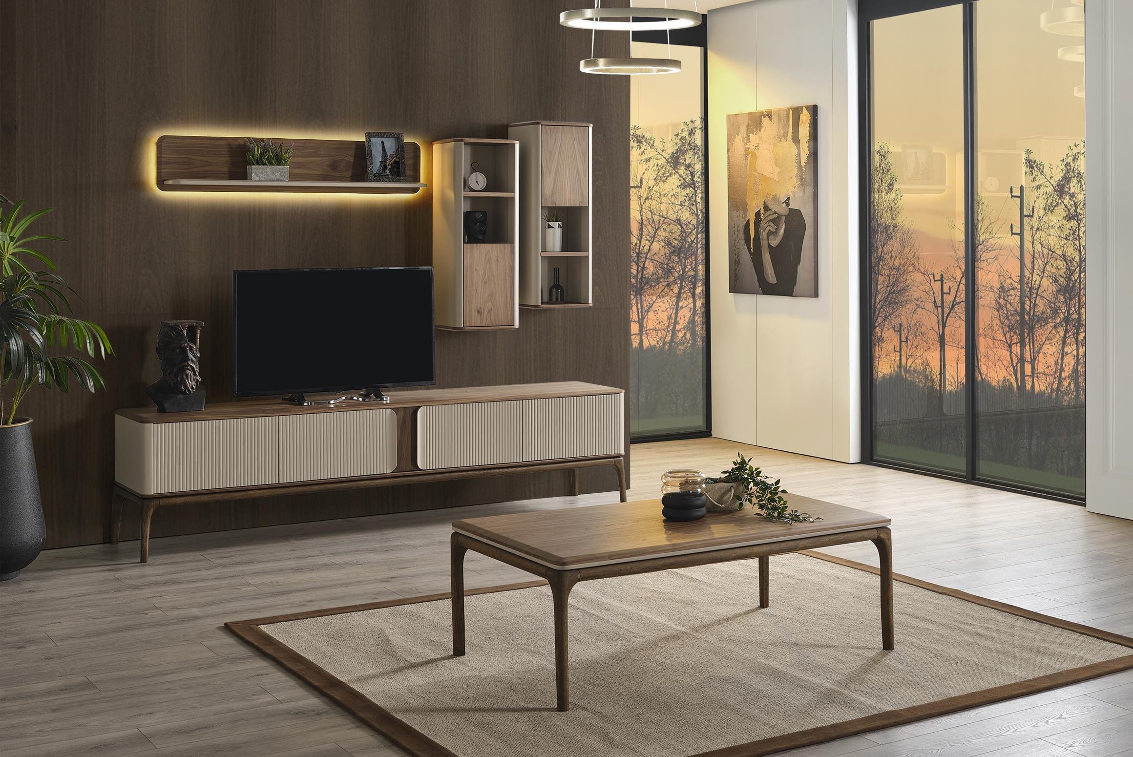 Modern Tv Ünitesi TakımlarıRoicon Tv Ünitesi Takımı