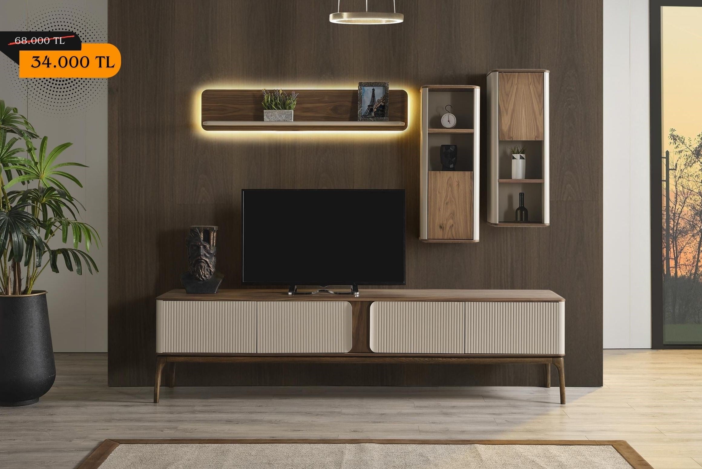OUTLETRoicon Tv Ünitesi Takımı-Outlet