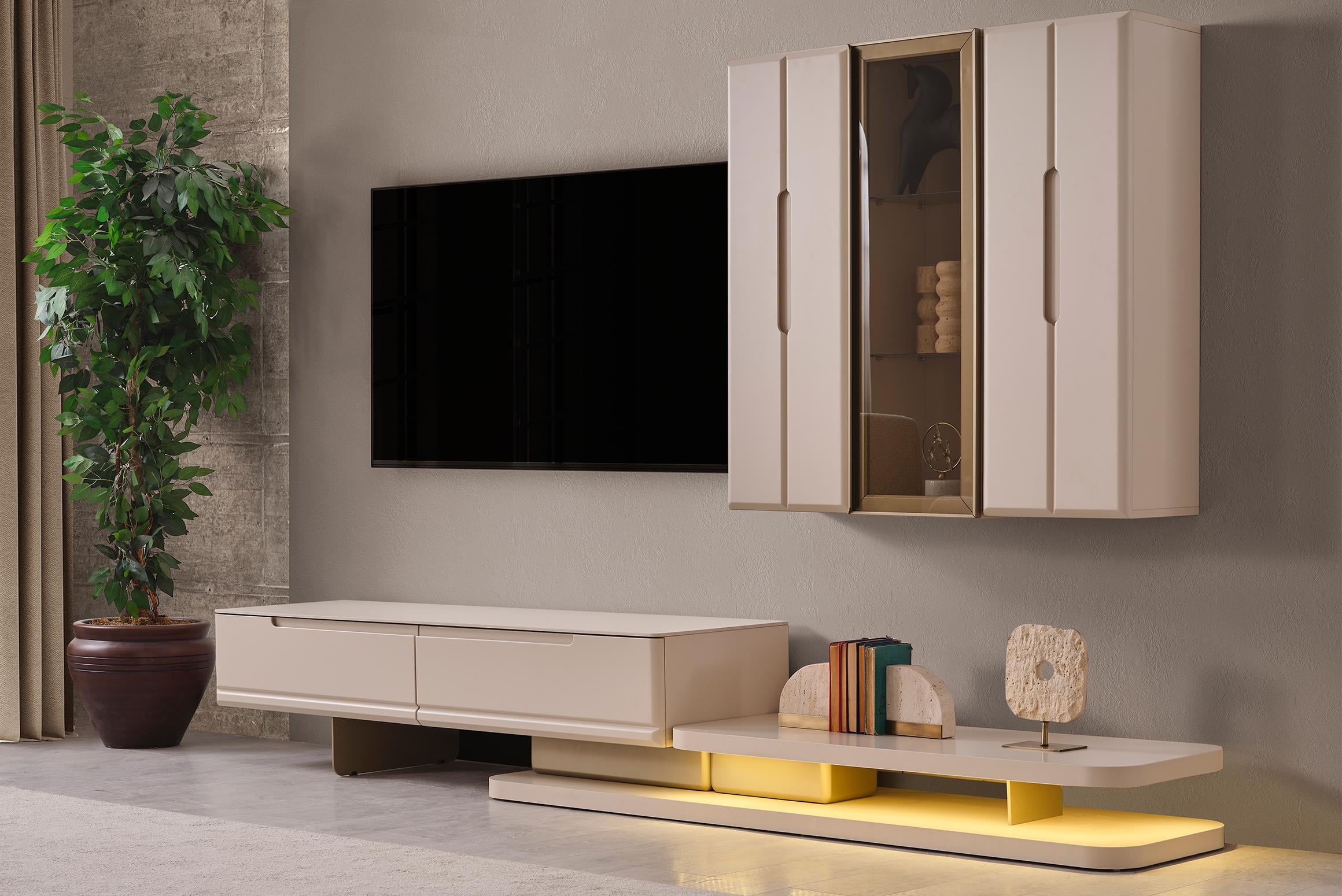 Modern Tv Ünitesi TakımlarıRuka Tv Ünitesi Takımı