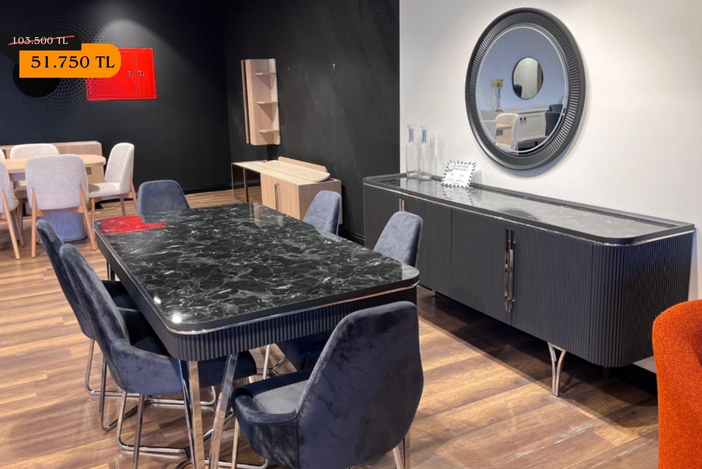 OUTLETSalin Yemek Odası Takımı-Outlet