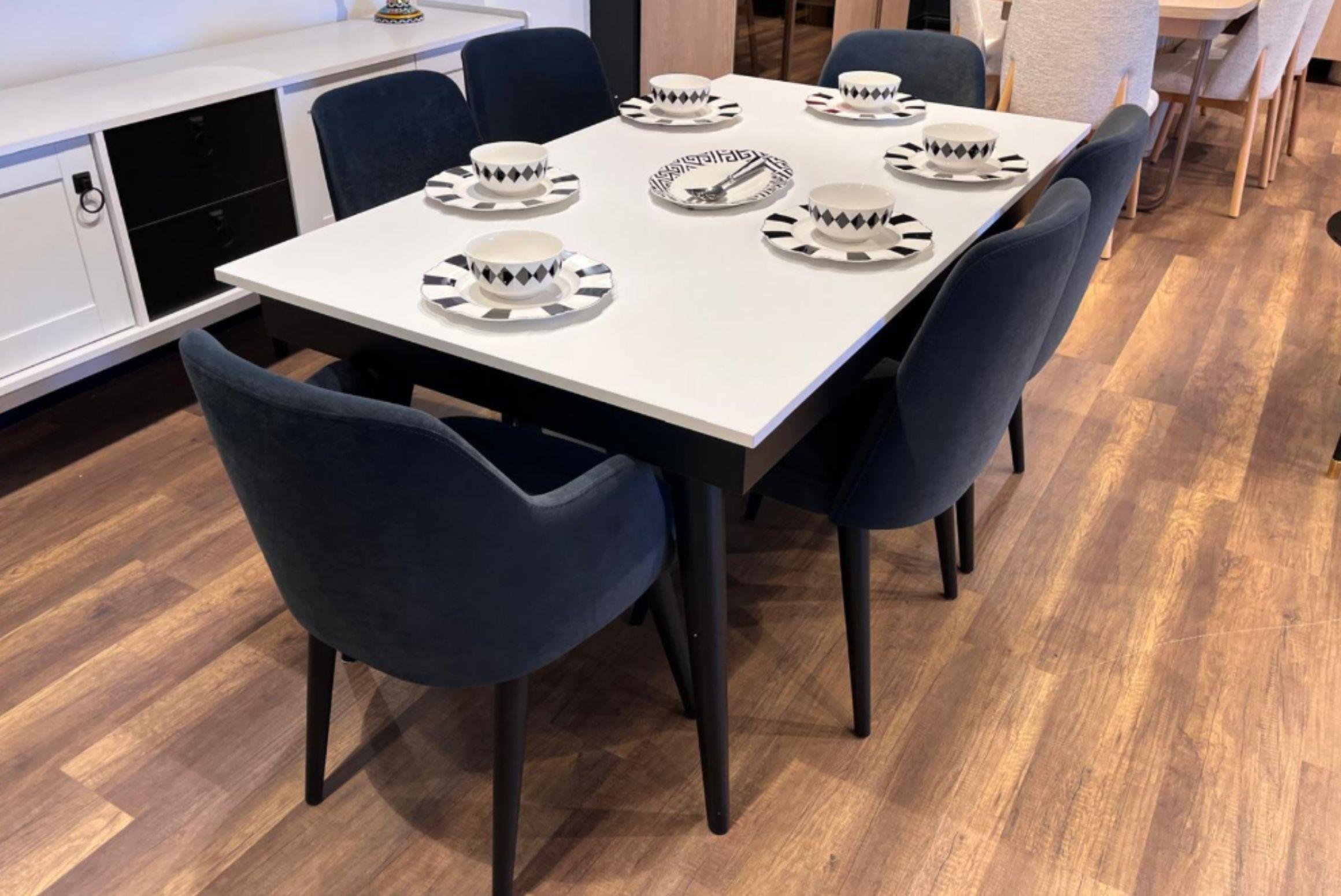 OUTLETStep Yemek Odası Takımı-Outlet