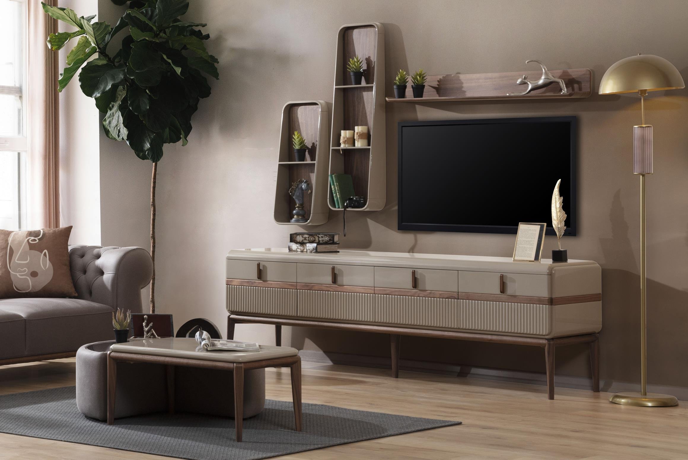 Modern Tv Ünitesi TakımlarıToley Tv Ünitesi Takımı