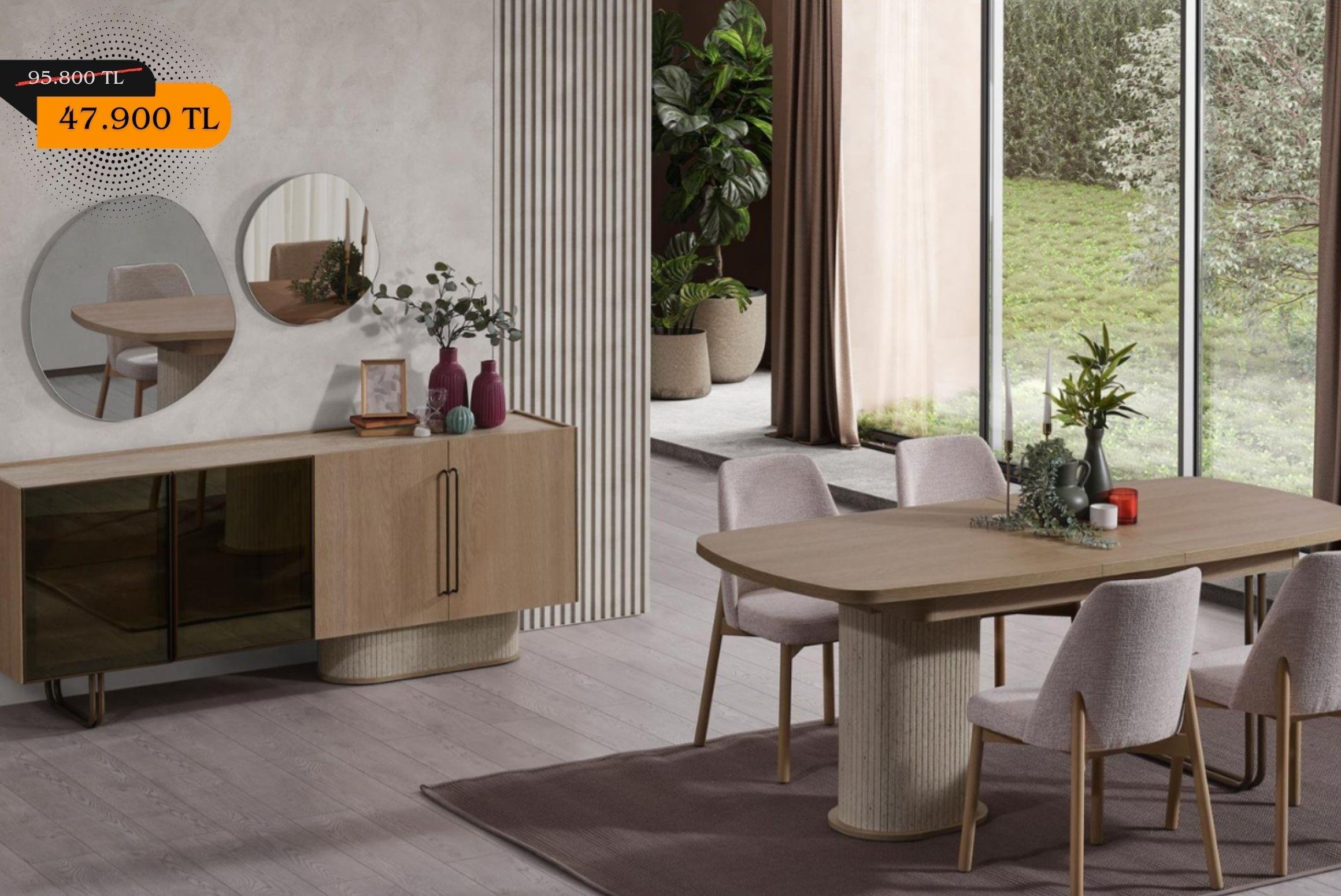 OUTLETUrbino Yemek Odası Takımı-Outlet