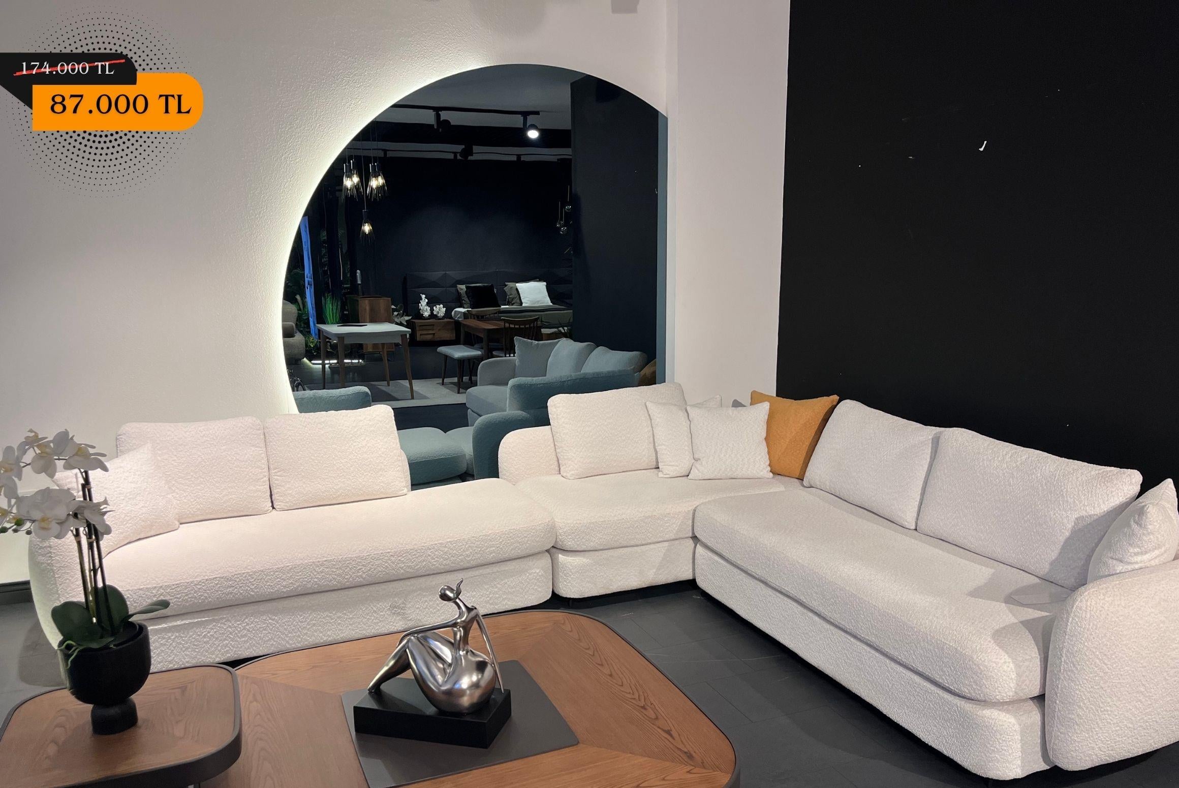 OUTLETVolterra Köşe Koltuk Takımı-Outlet