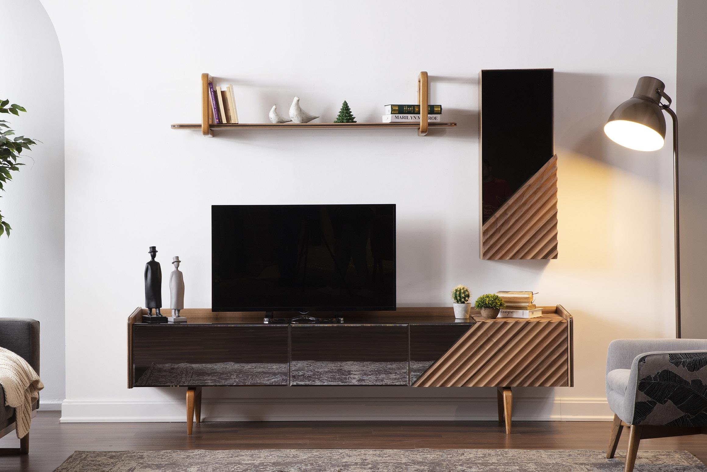 Modern Tv Ünitesi TakımlarıWoden Tv Ünitesi Takımı