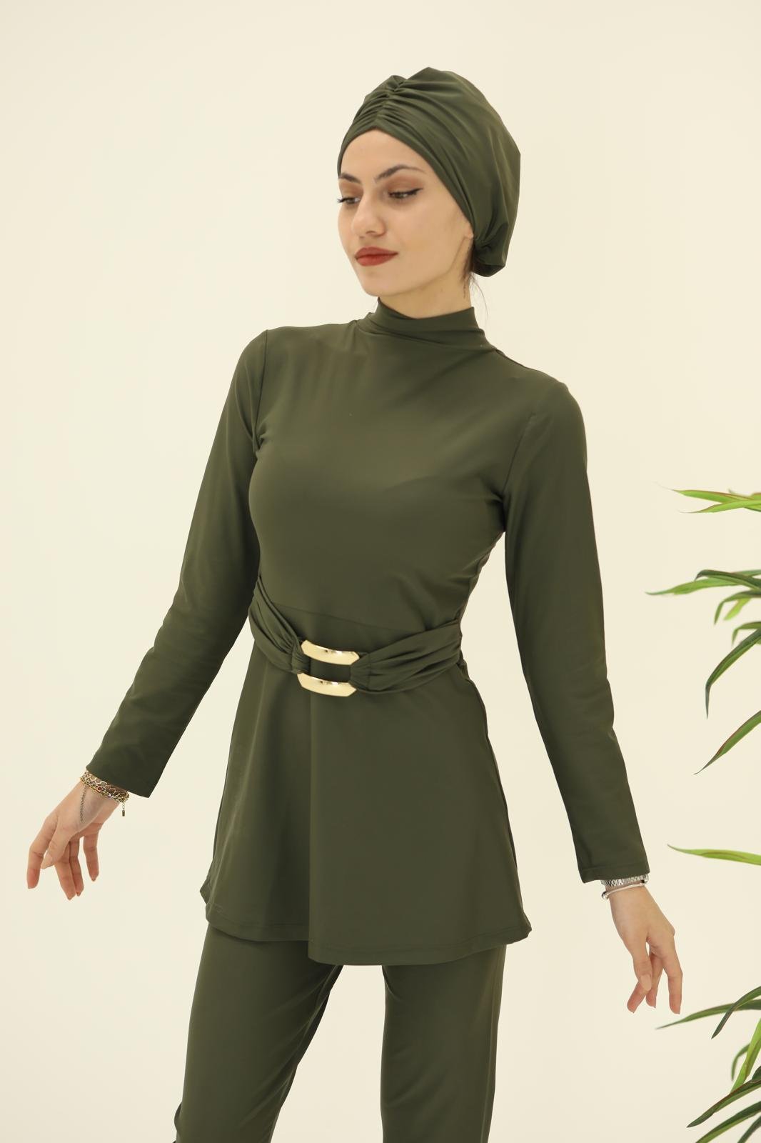 Aren Gold Toka Detaylı Mayo Takım | NS Tasarim