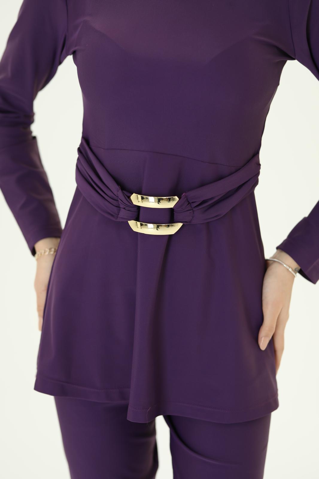 Aren Gold Toka Detaylı Mayo Takım | NS Tasarim