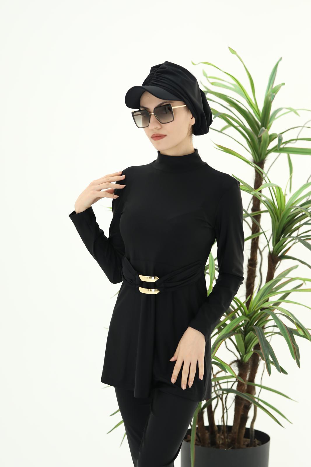 Aren Gold Toka Detaylı Mayo Takım | NS Tasarim