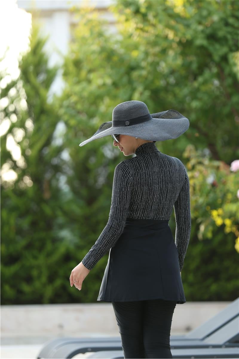 Felina Model Lyralı Tasarım Tesettür İkili Mayo Takım | NS Tasarim