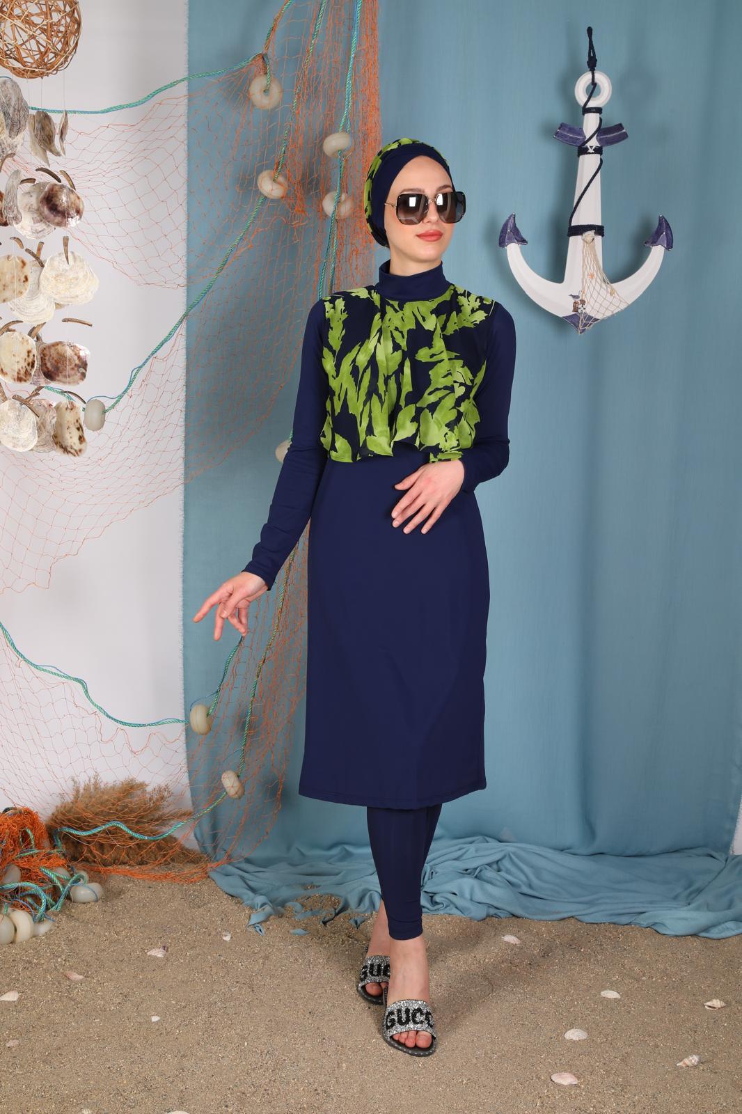 Forest Model Tasarım Tesettür Mayo Takım | NS Tasarim