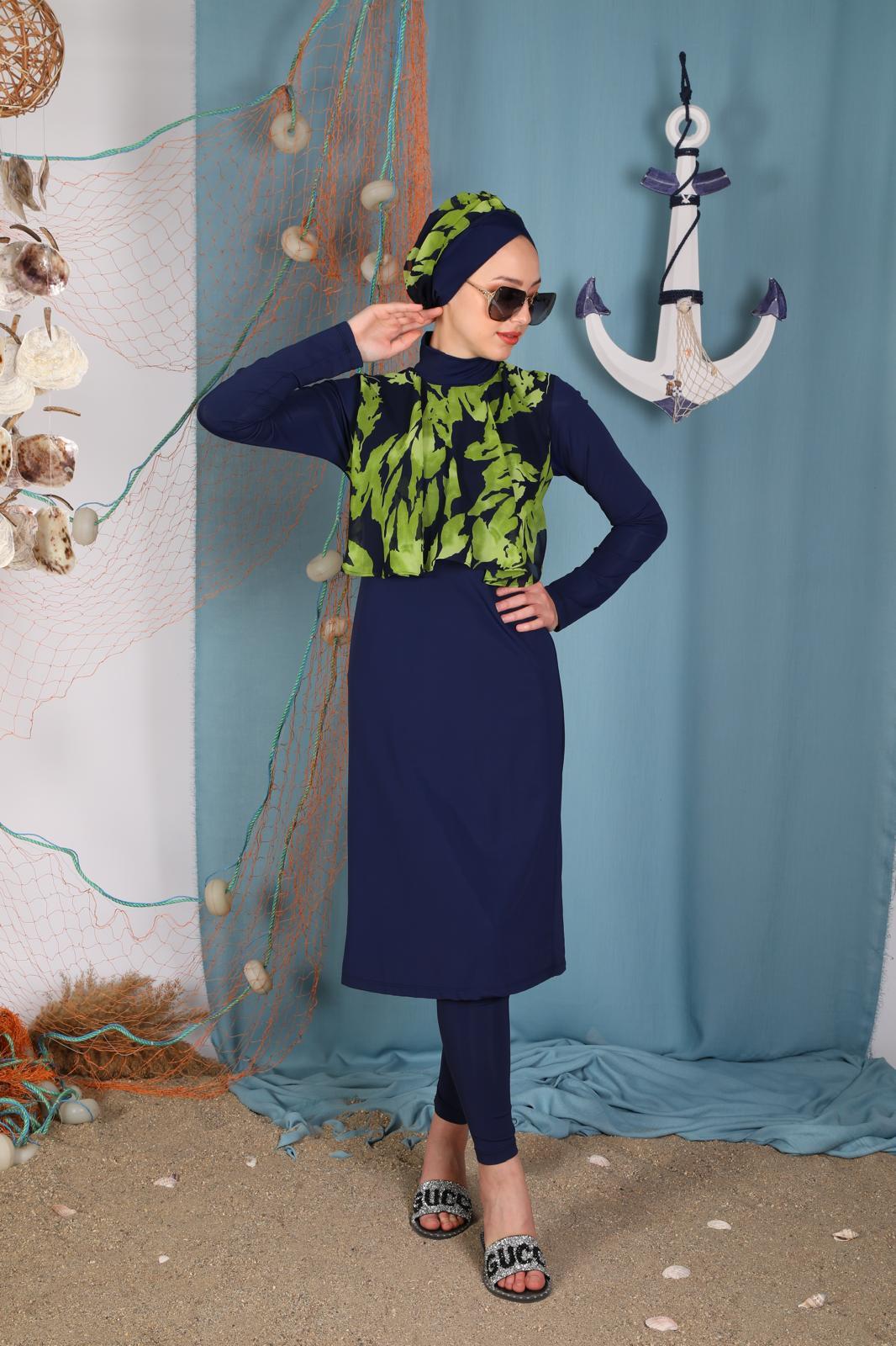 Forest Model Tasarım Tesettür Mayo Takım | NS Tasarim