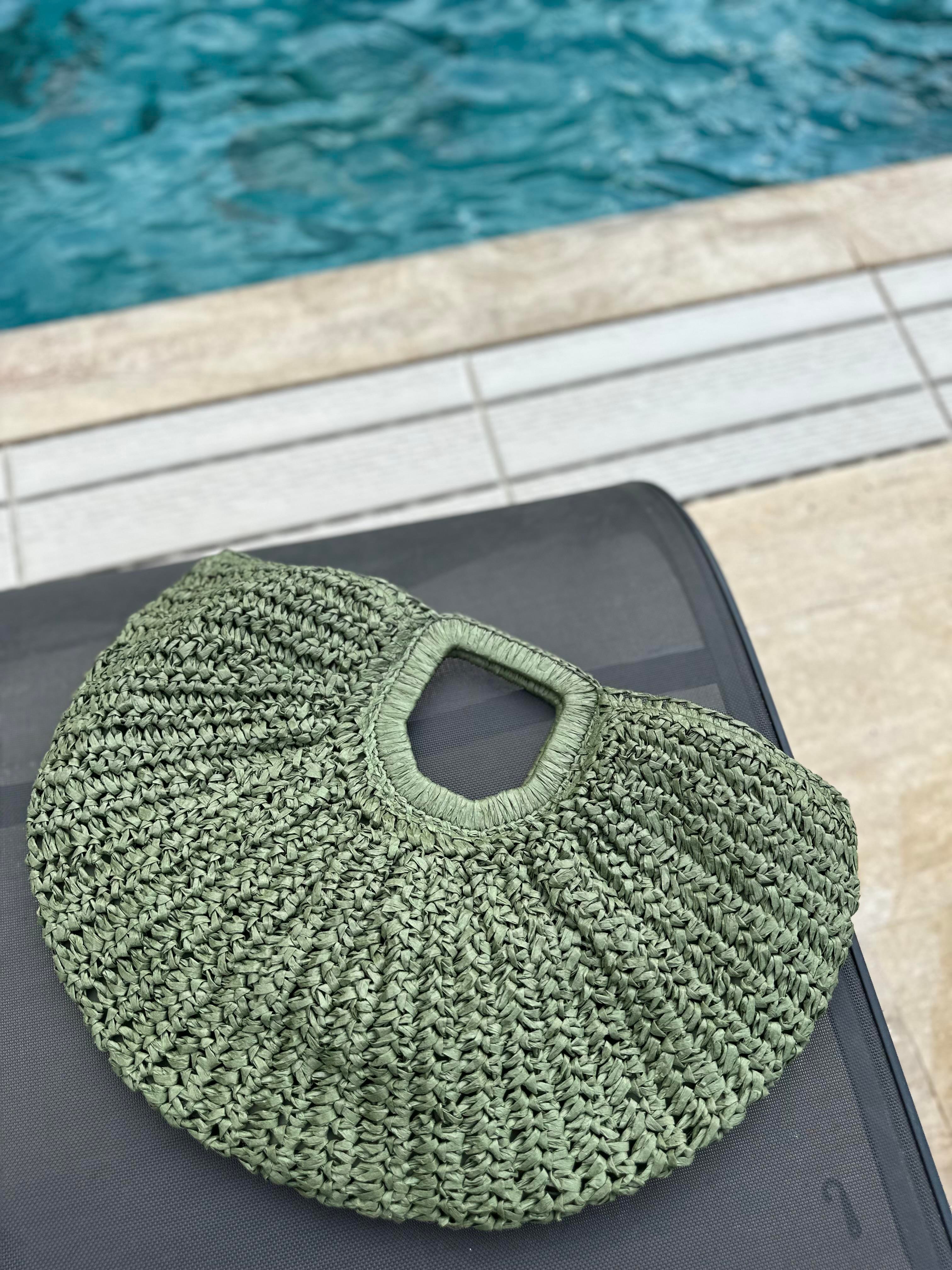 Solea Model Hasır Plaj Çantası | Markasız