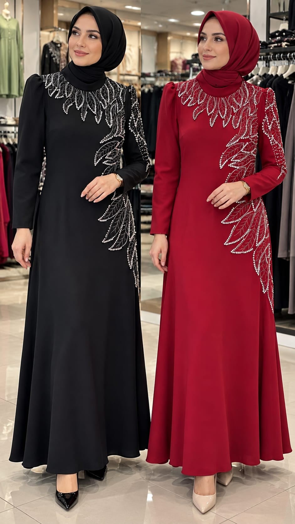 ELEGANCE TAŞLI ABİYE 2449