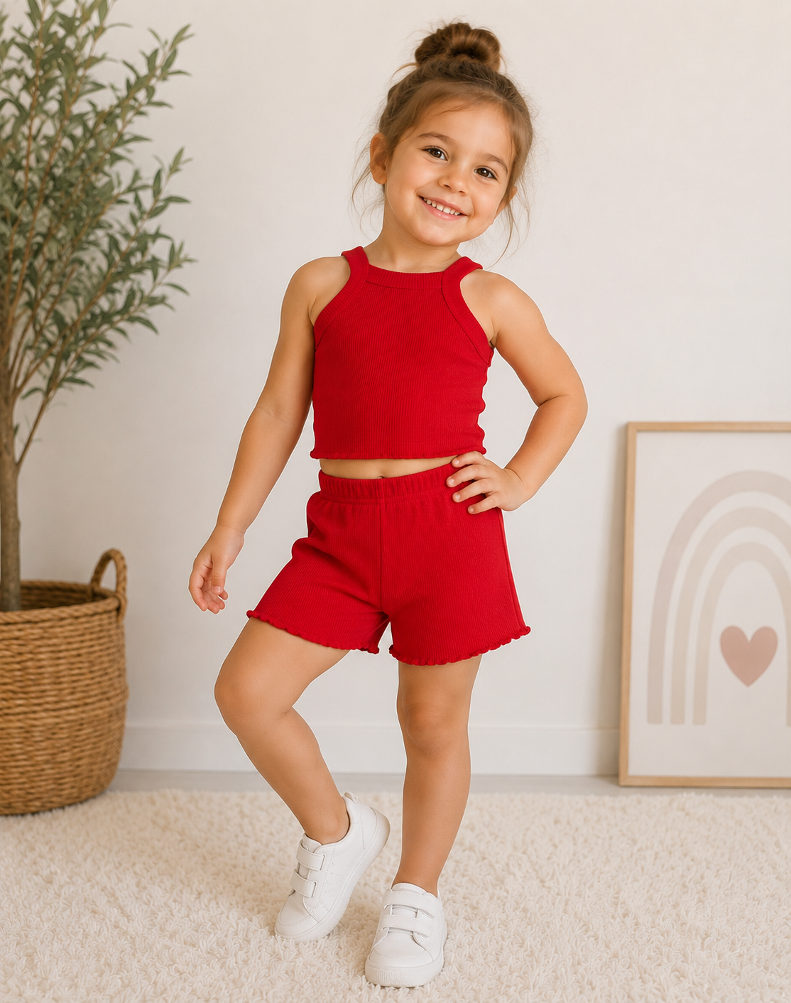 KIRMIZI CROP TAKIM