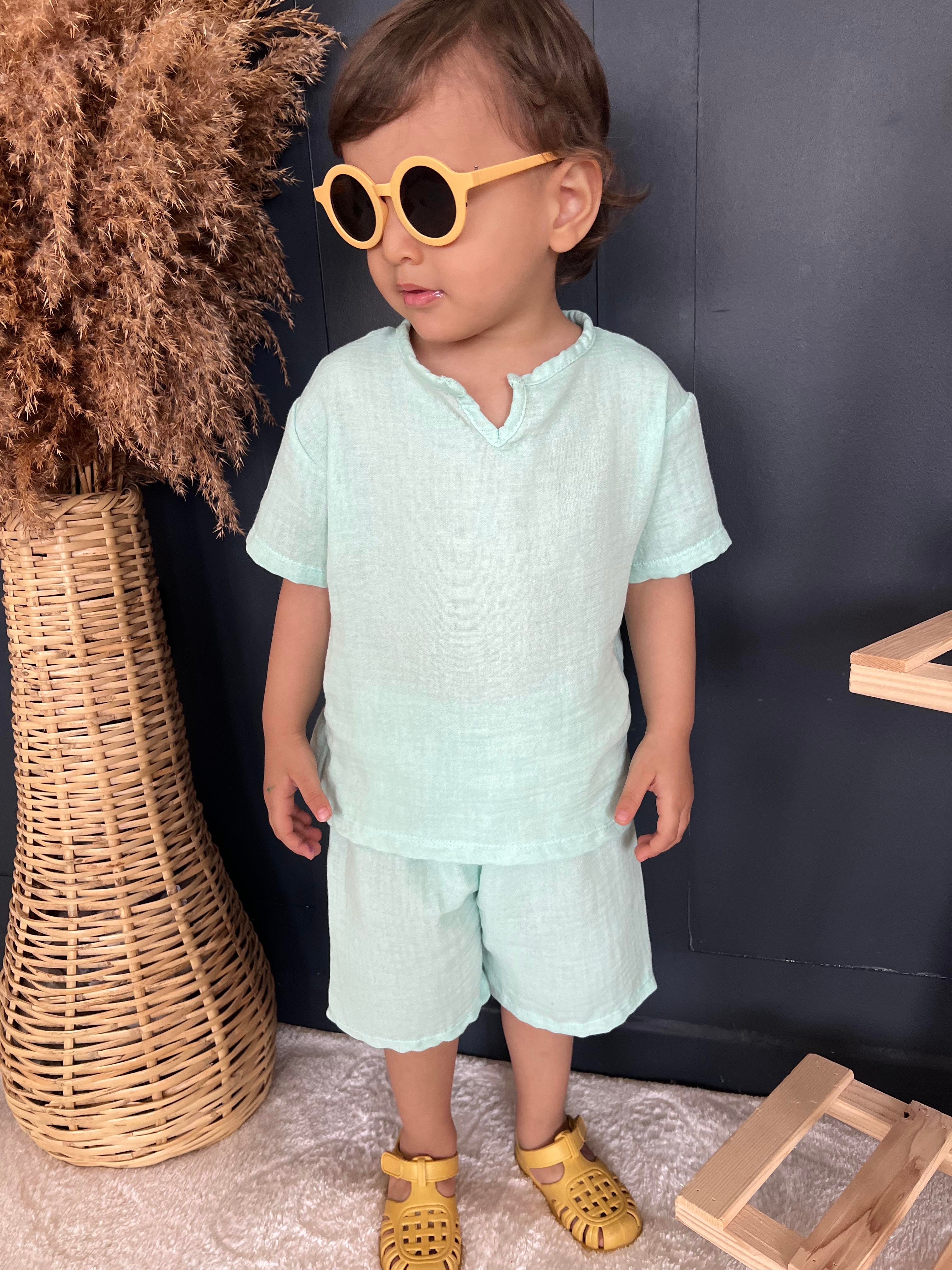 MiNT YESiLi UNiSEX MÜSLiN TAKIM