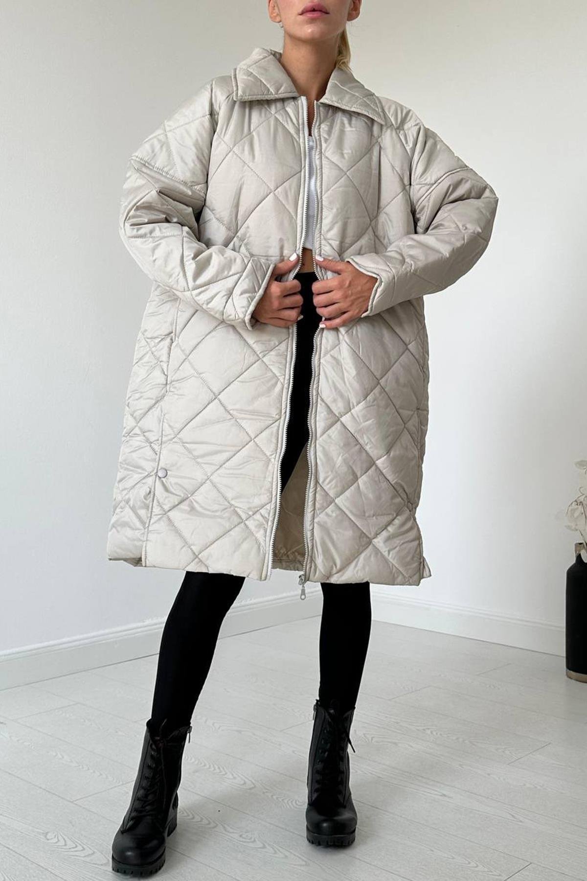 Toptan Bej Baklava Desen Mont