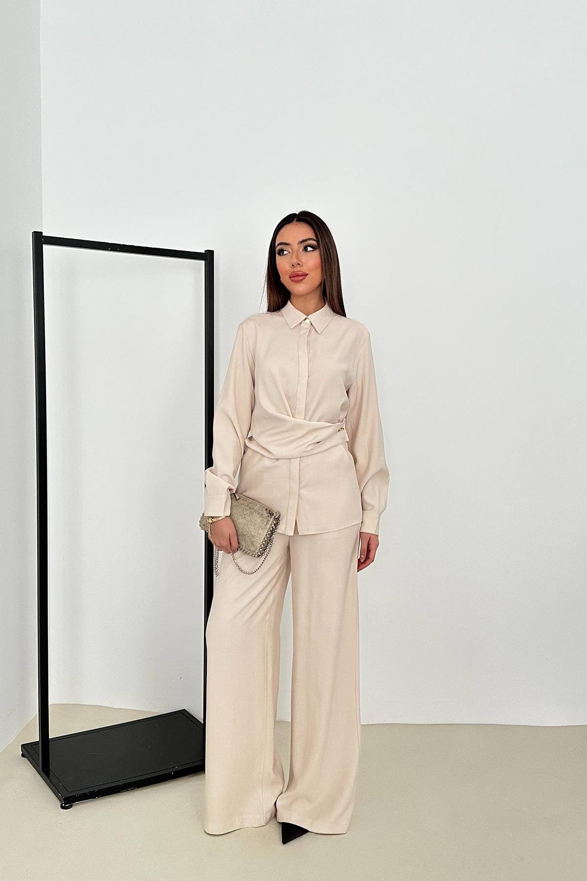 Toptan Bej İkili Takım