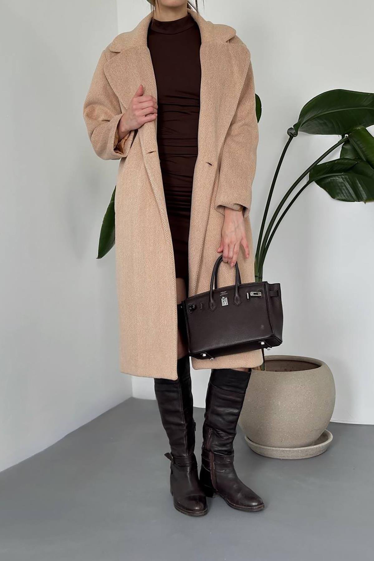 Wholesale Camel Long Coat