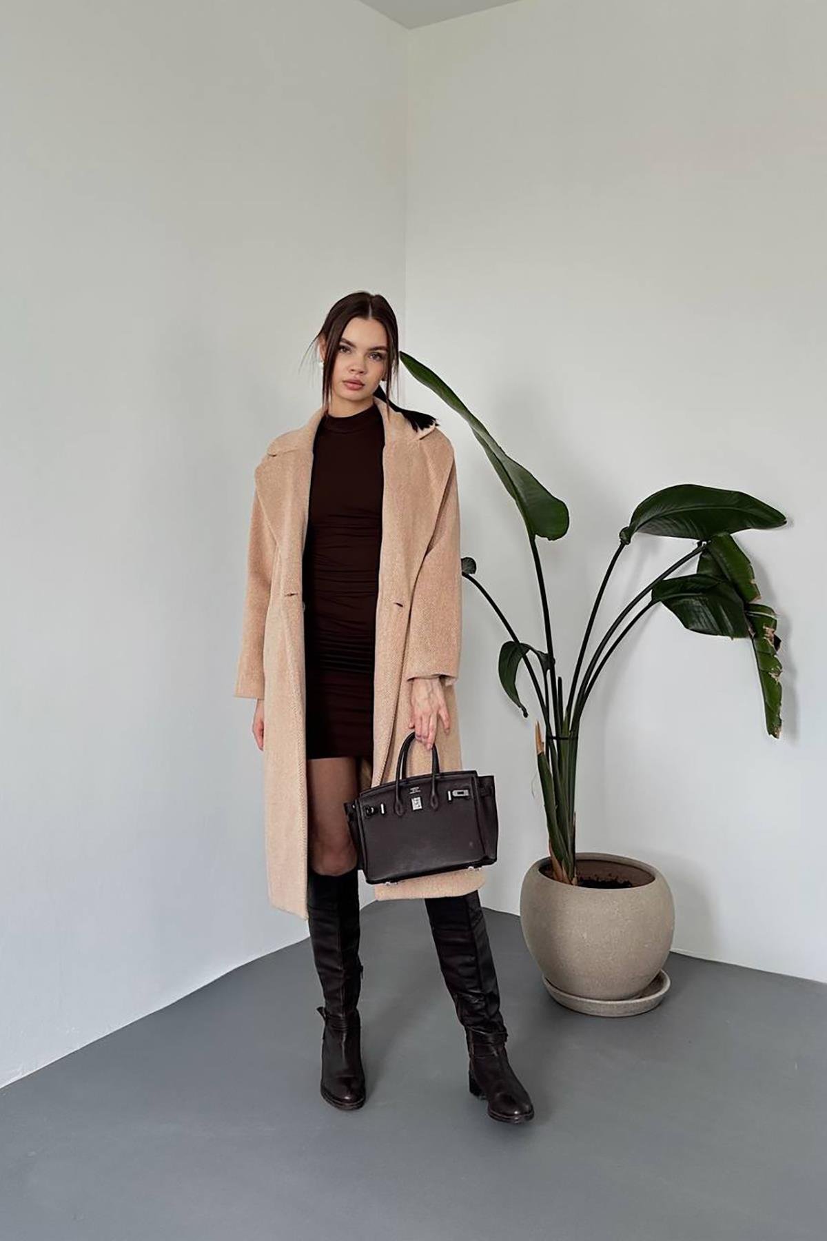 Wholesale Camel Long Coat