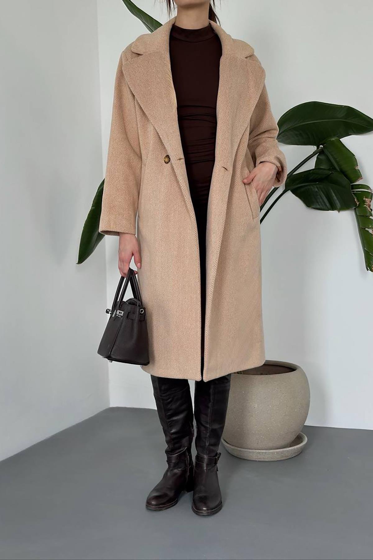 Wholesale Camel Long Coat